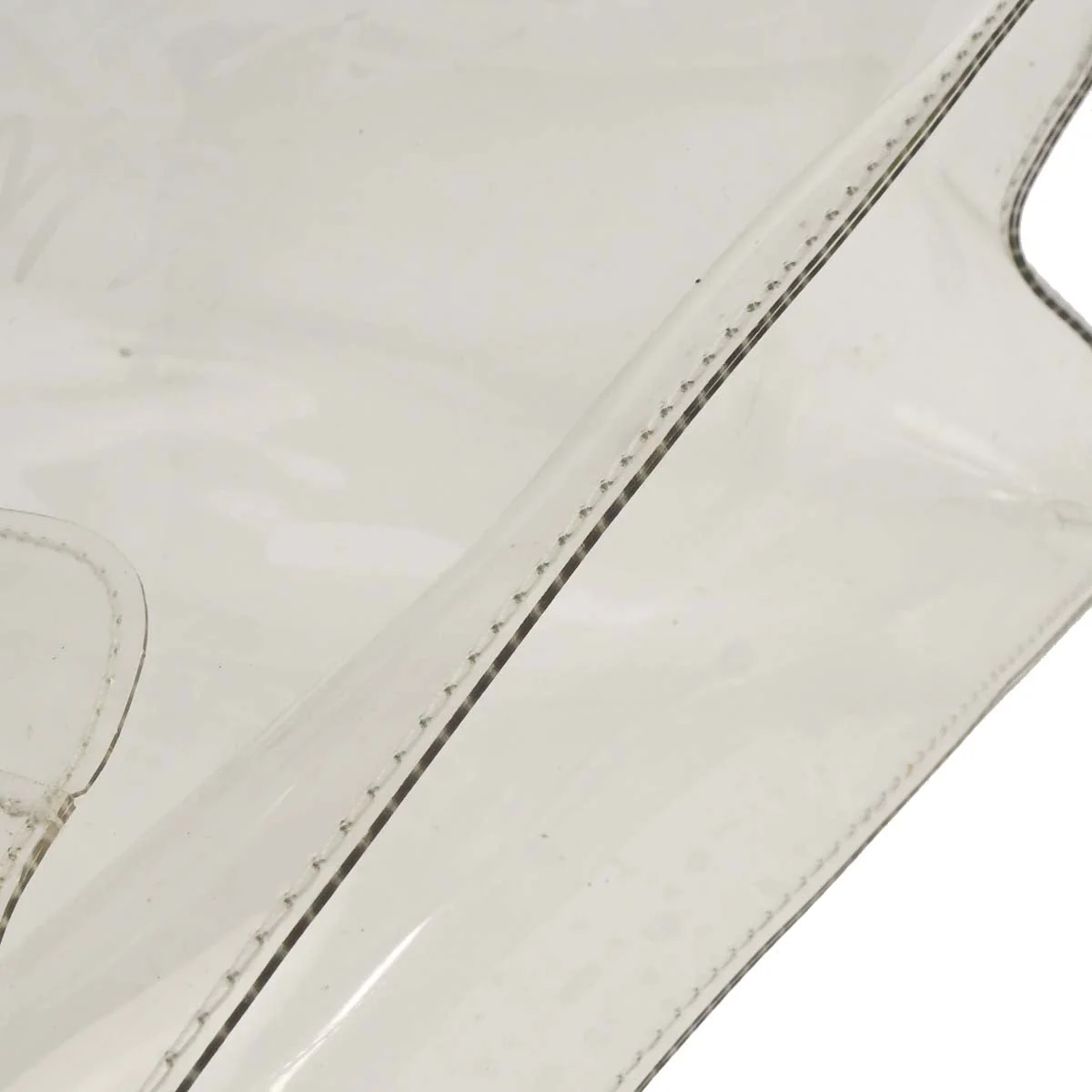 Hermes Clear PVC Kelly Beach Handbag - Image 5