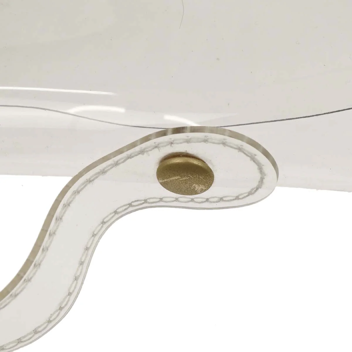 Hermes Clear PVC Kelly Beach Handbag - Image 6