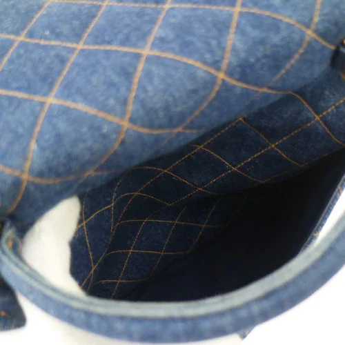 Chanel 1996-1997 Denim Quilted Kelly 30 - Image 10
