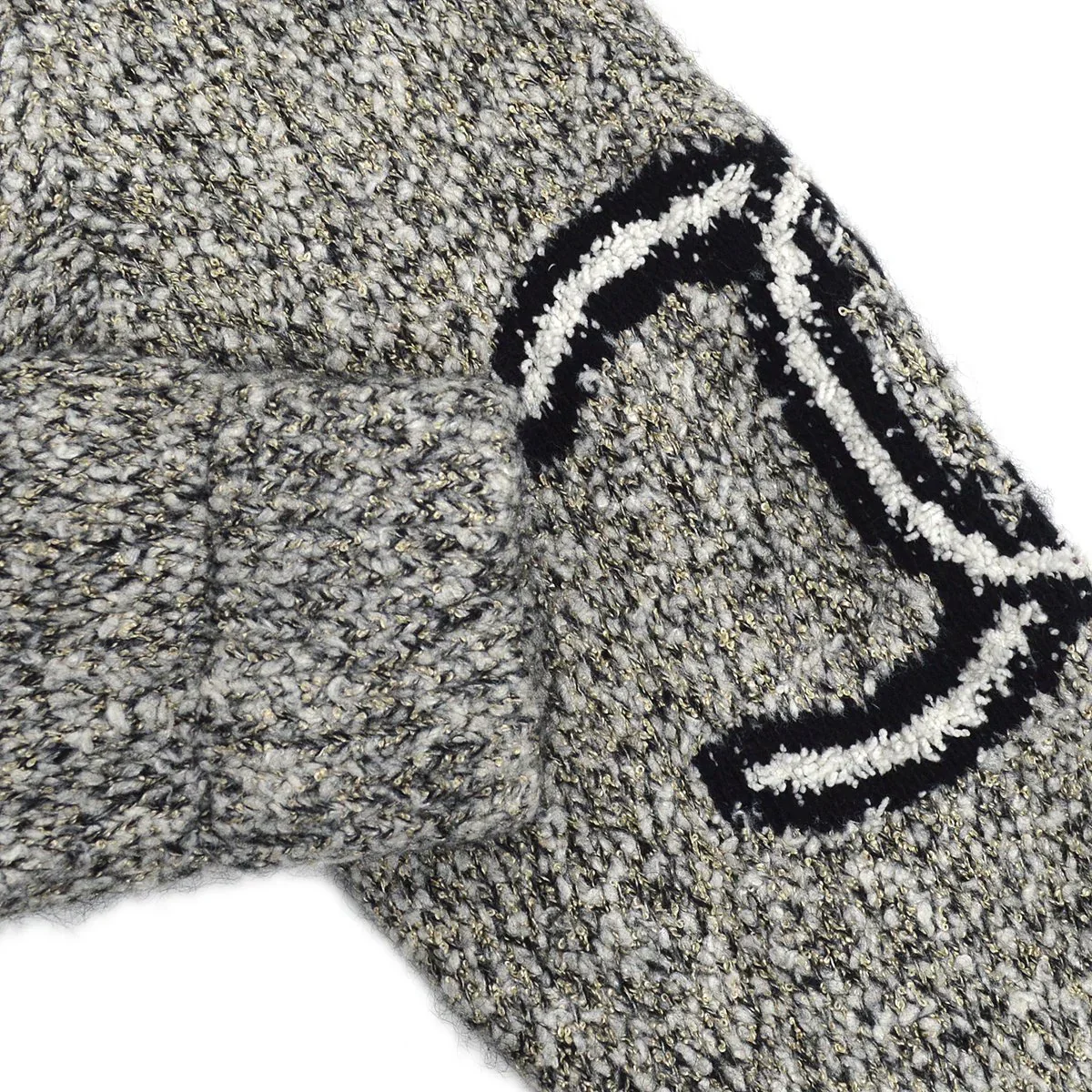 Chanel * 2007 CC penguin-motif knitted hoodie #42 - Image 6