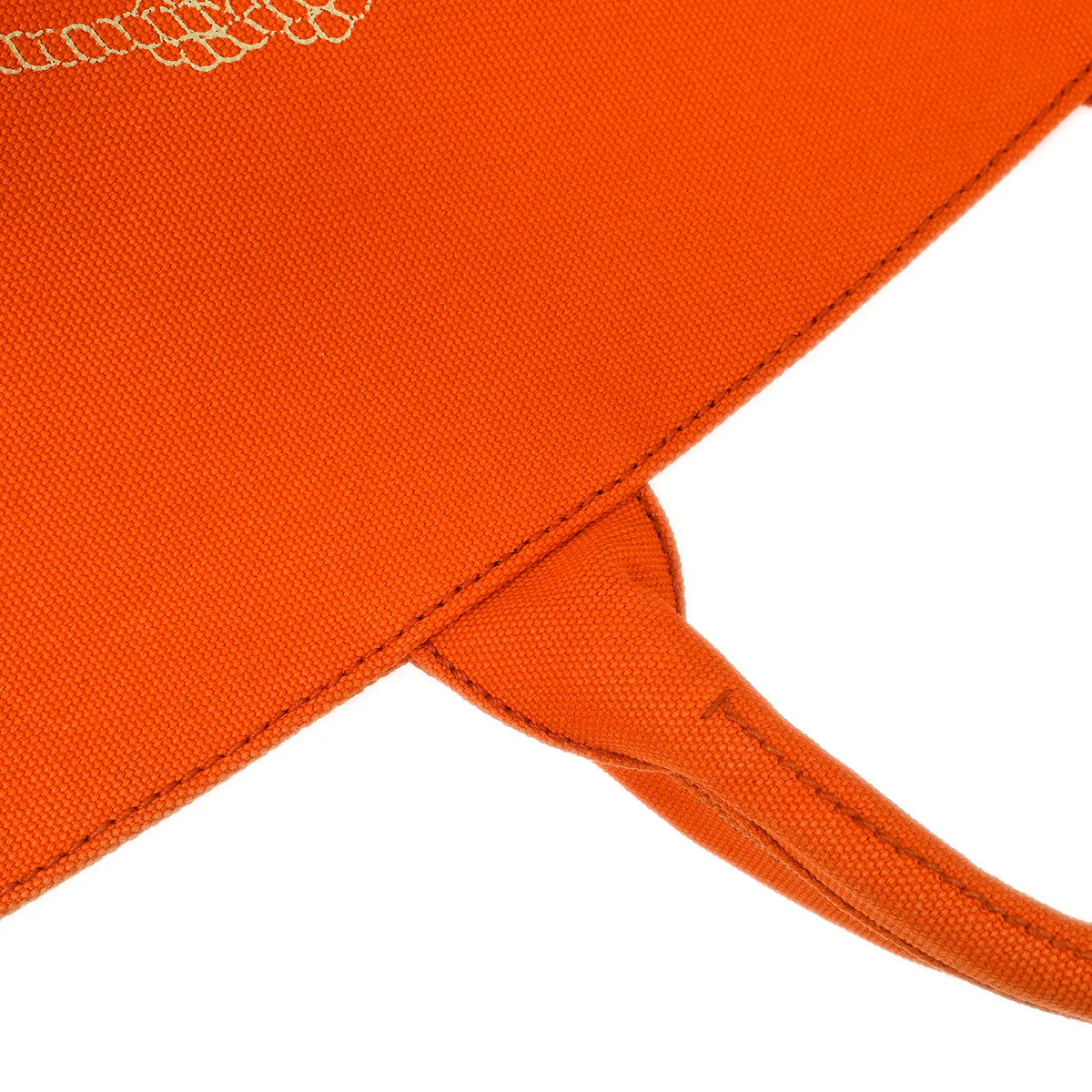 Prada Orange Canvas Canapa 2way Shoulder Tote Handbag - Image 6