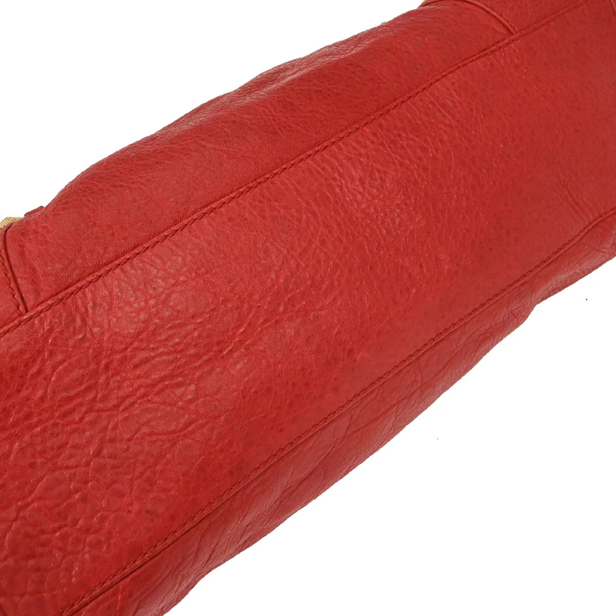 Balenciaga Red The City Handbag - Image 3