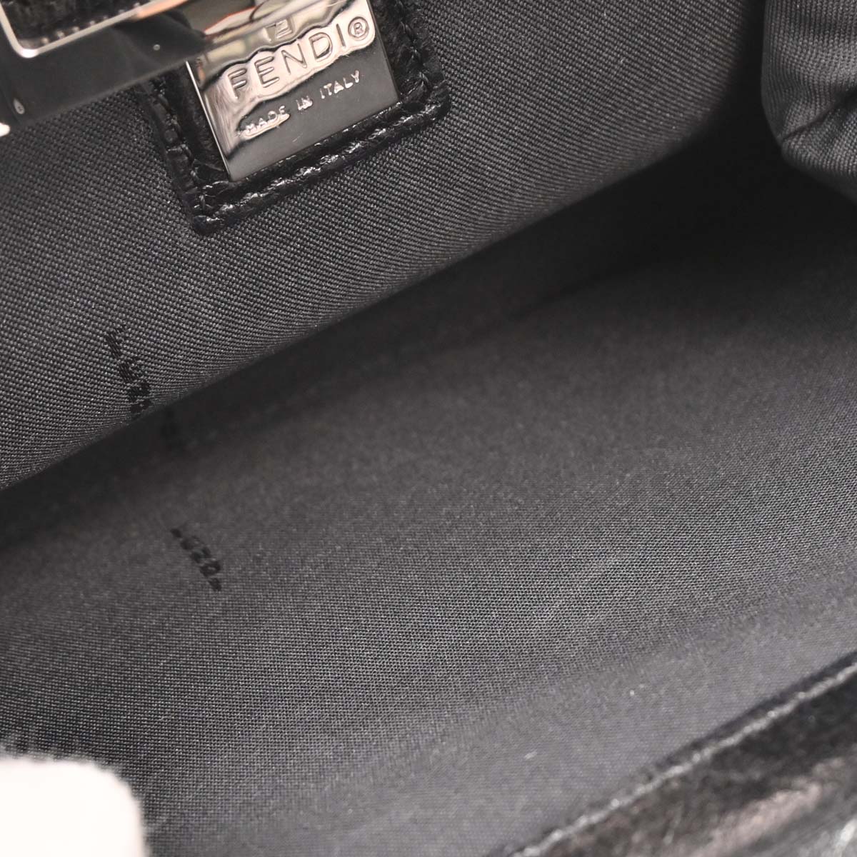 Fendi Black Nylon Handbag - Image 8