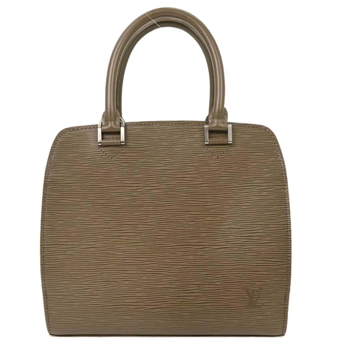 Louis Vuitton Brown Epi Pont Neuf Handbag M5205C