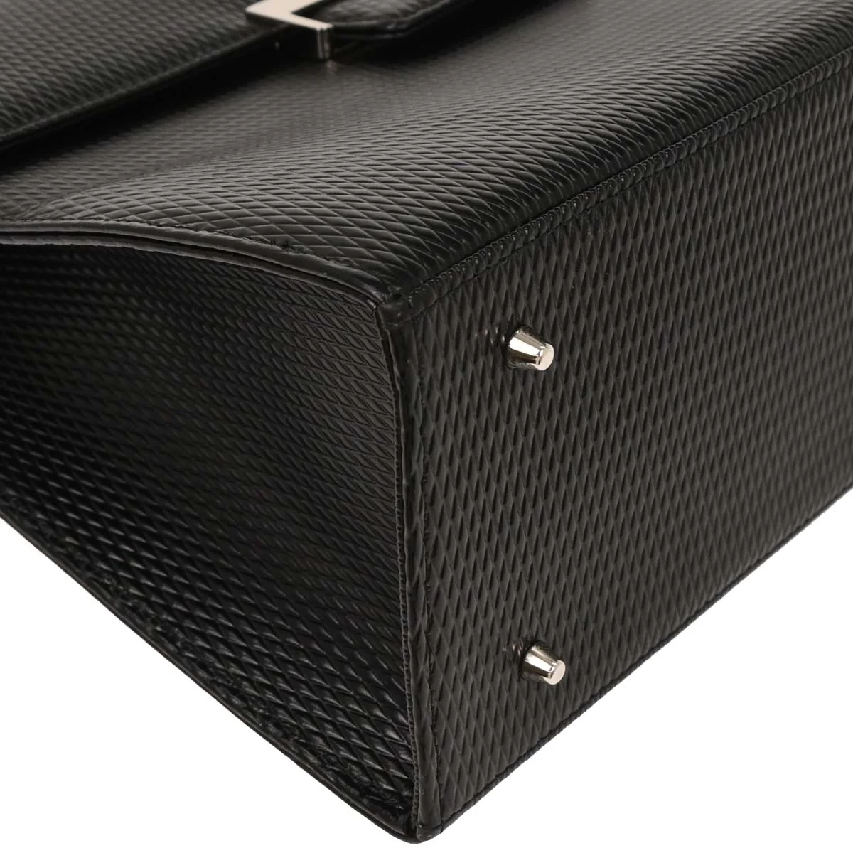 Yves Saint Laurent Black Leather Handbag - Image 3