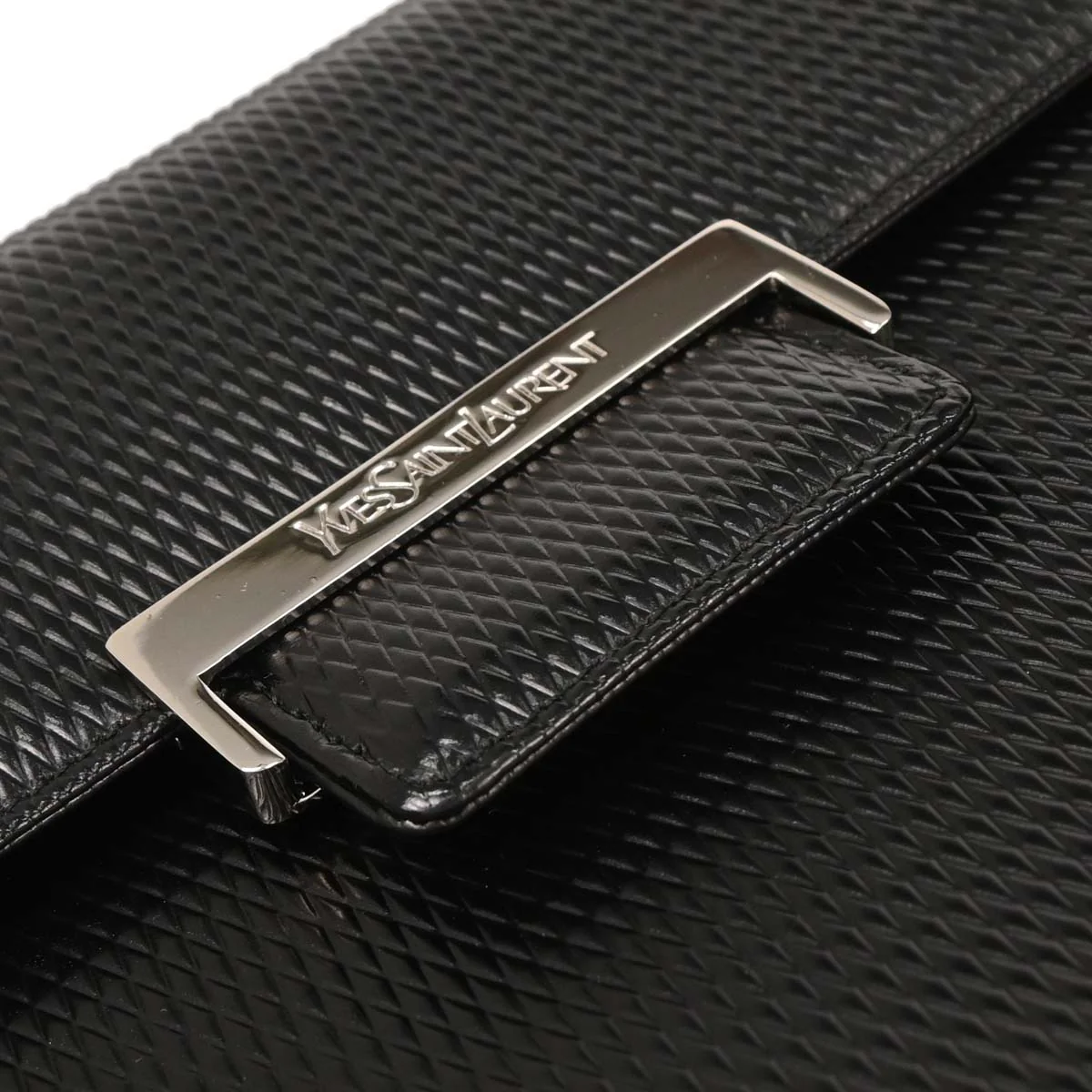 Yves Saint Laurent Black Leather Handbag - Image 5