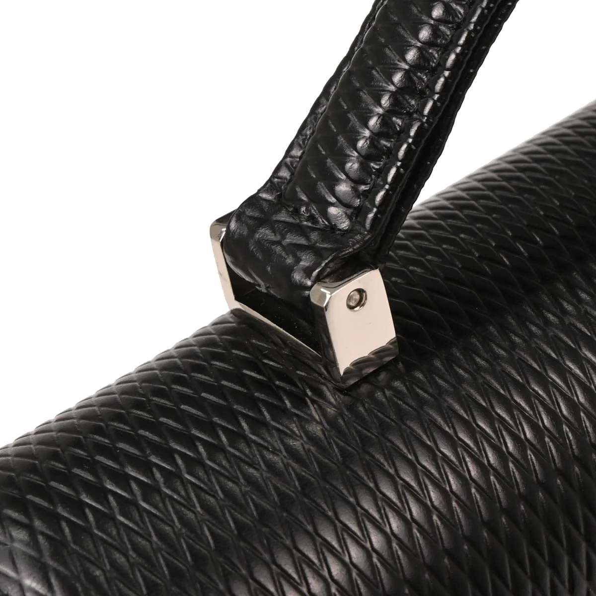 Yves Saint Laurent Black Leather Handbag - Image 6