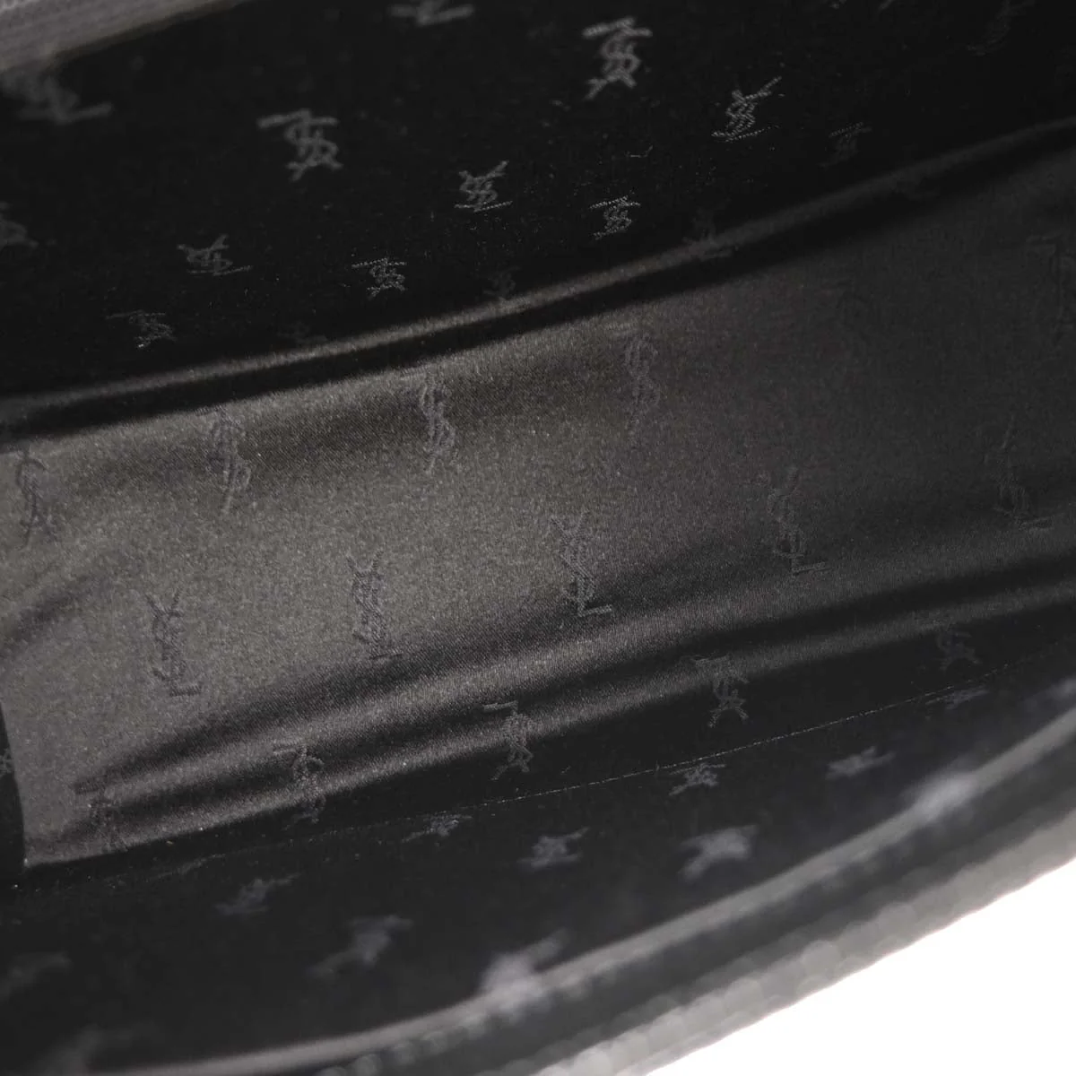 Yves Saint Laurent Black Leather Handbag - Image 8