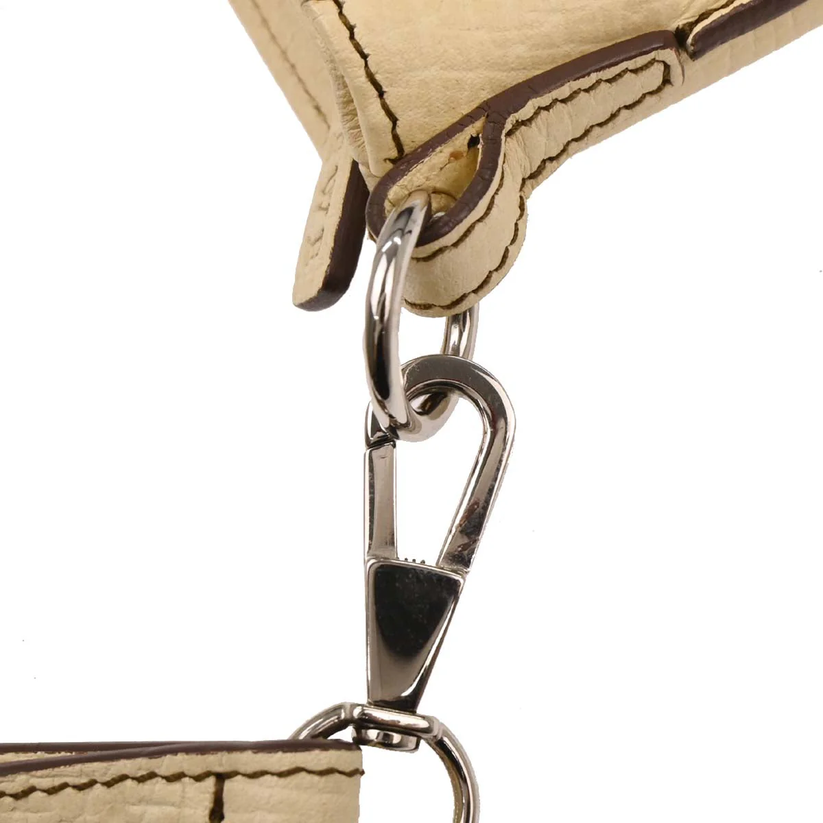 Loewe Ivory Leather Handbag - Image 5
