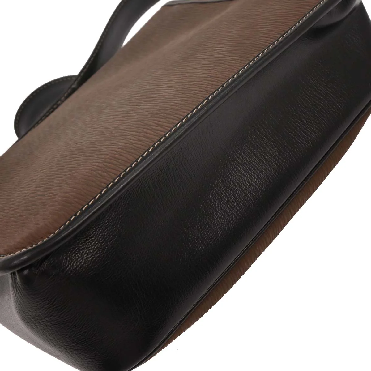 Loewe Brown Leather Velasquez Shoulder Bag - Image 4