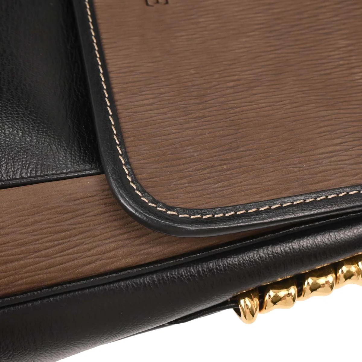 Loewe Brown Leather Velasquez Shoulder Bag - Image 7
