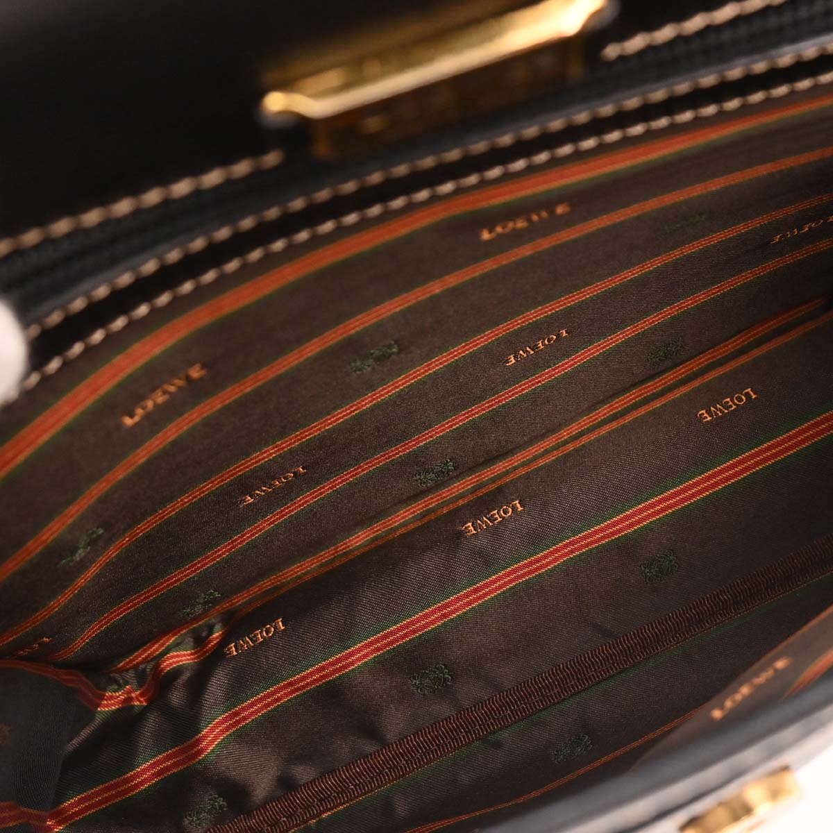 Loewe Brown Leather Velasquez Shoulder Bag - Image 8