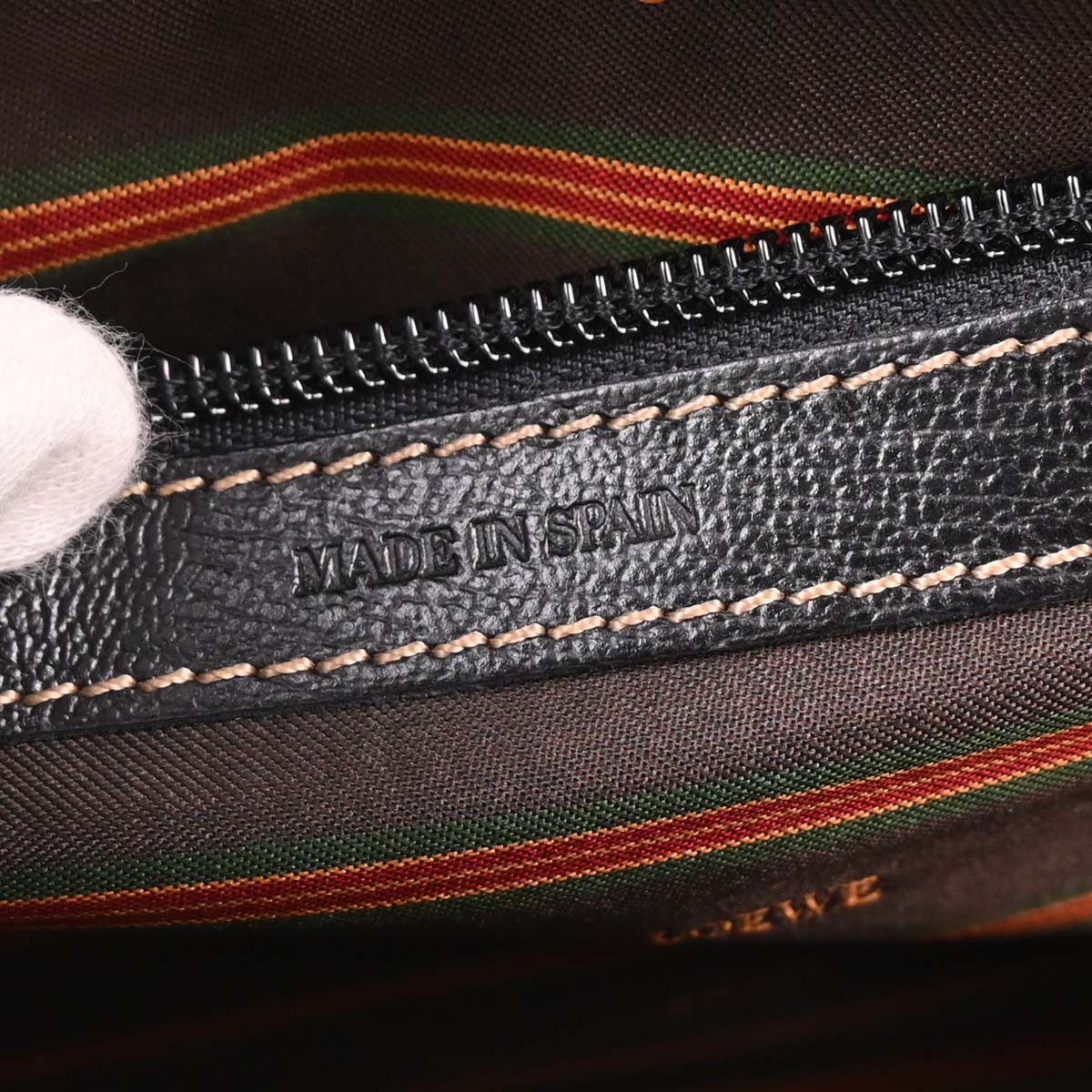 Loewe Brown Leather Velasquez Shoulder Bag - Image 9