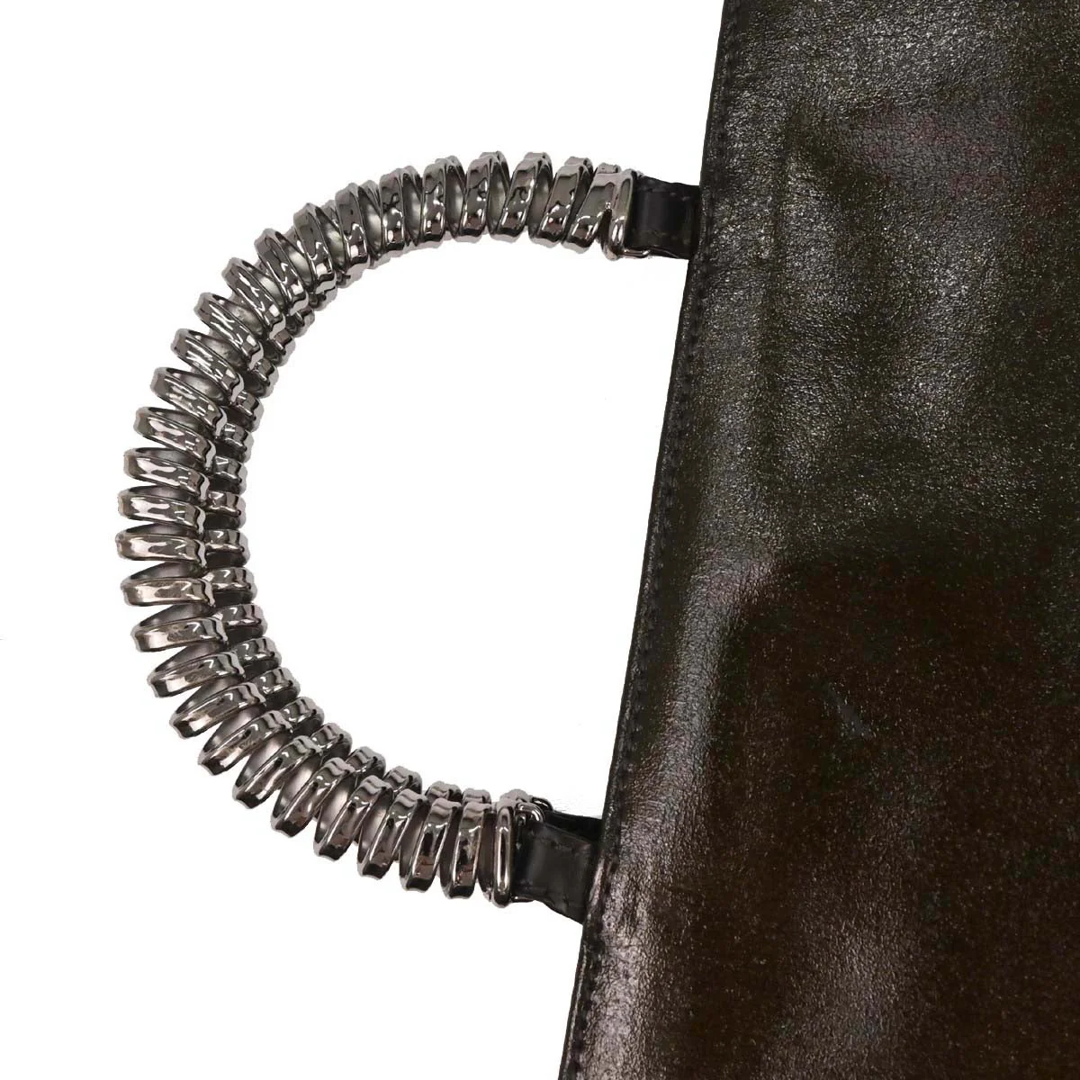 Loewe Black Leather Tote 2way Shoulder Handbag - Image 6