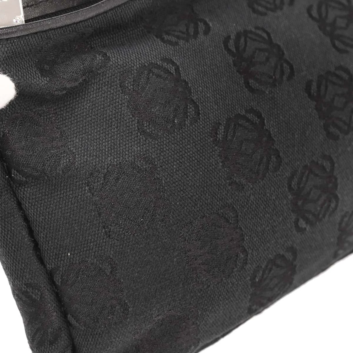 Loewe Black Canvas Handbag - Image 5