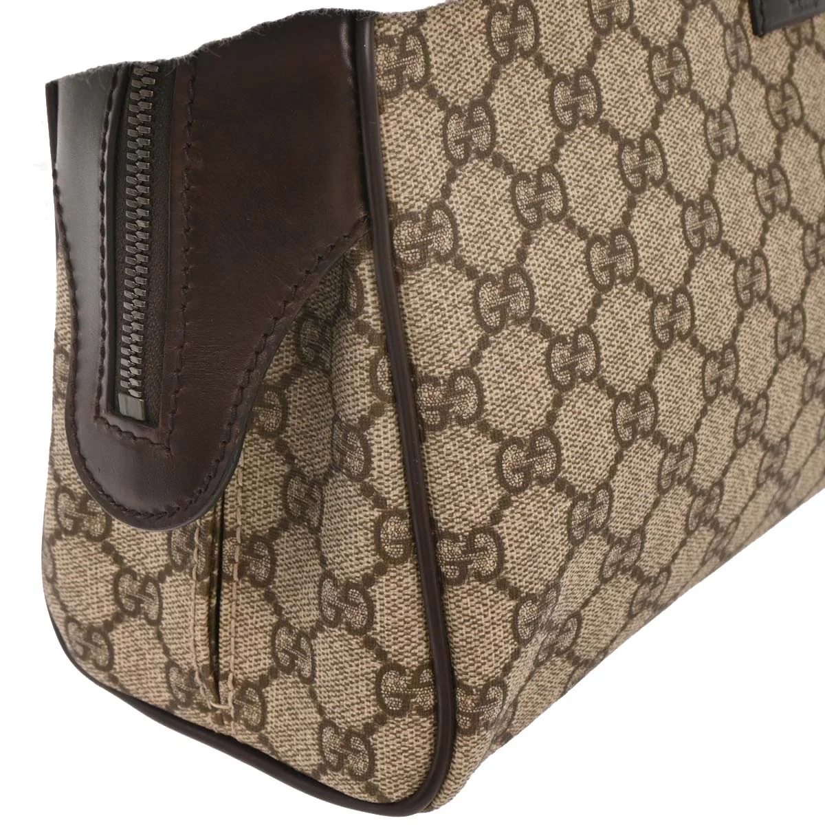 Gucci Beige PVC GG Pouch Clutch Bag - Image 3