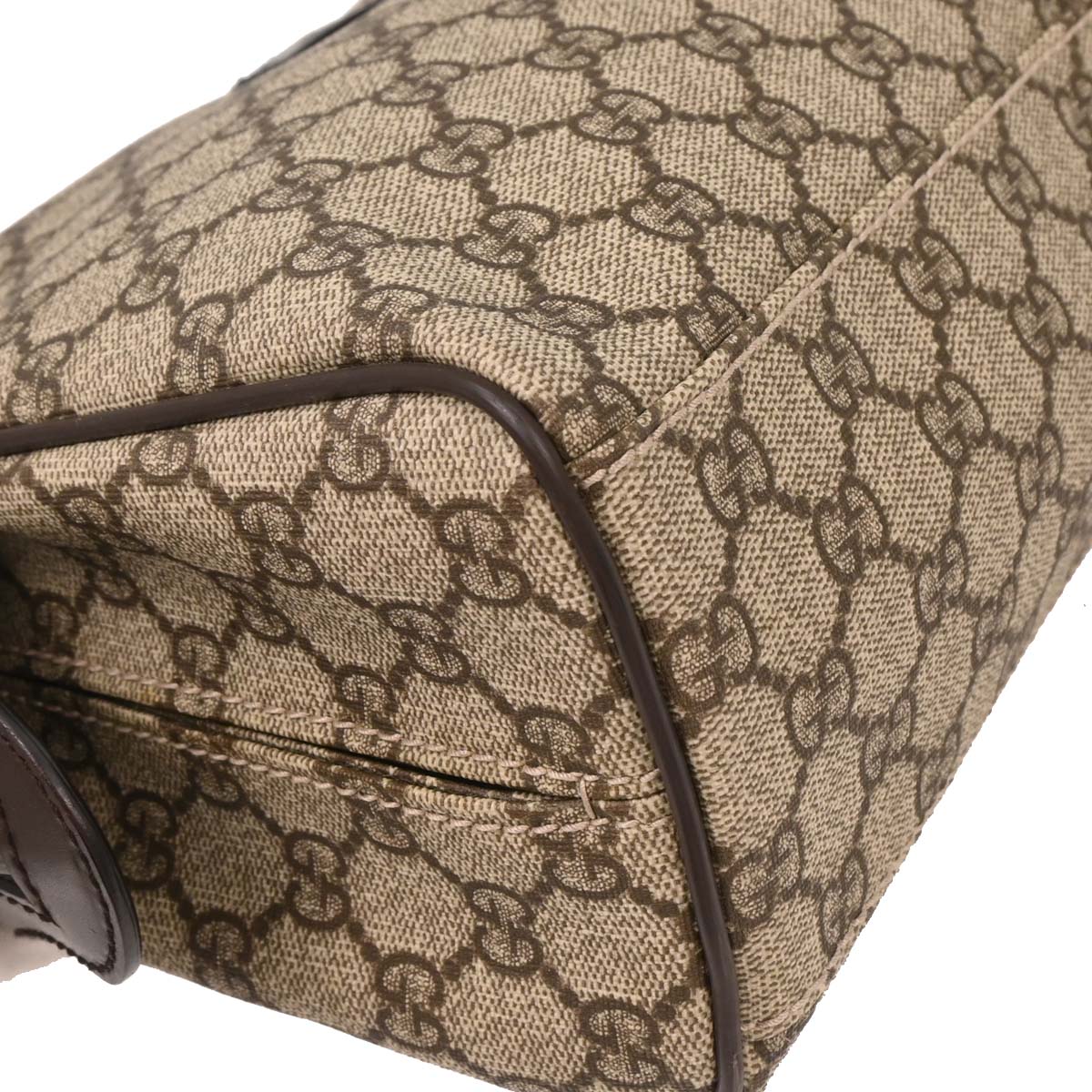 Gucci Beige PVC GG Pouch Clutch Bag - Image 5