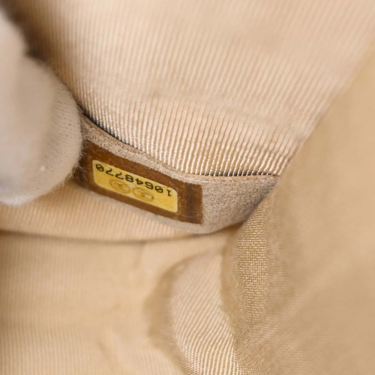 Chanel Gold Calfskin Mademoiselle Lock Shoulder Bag - Image 10