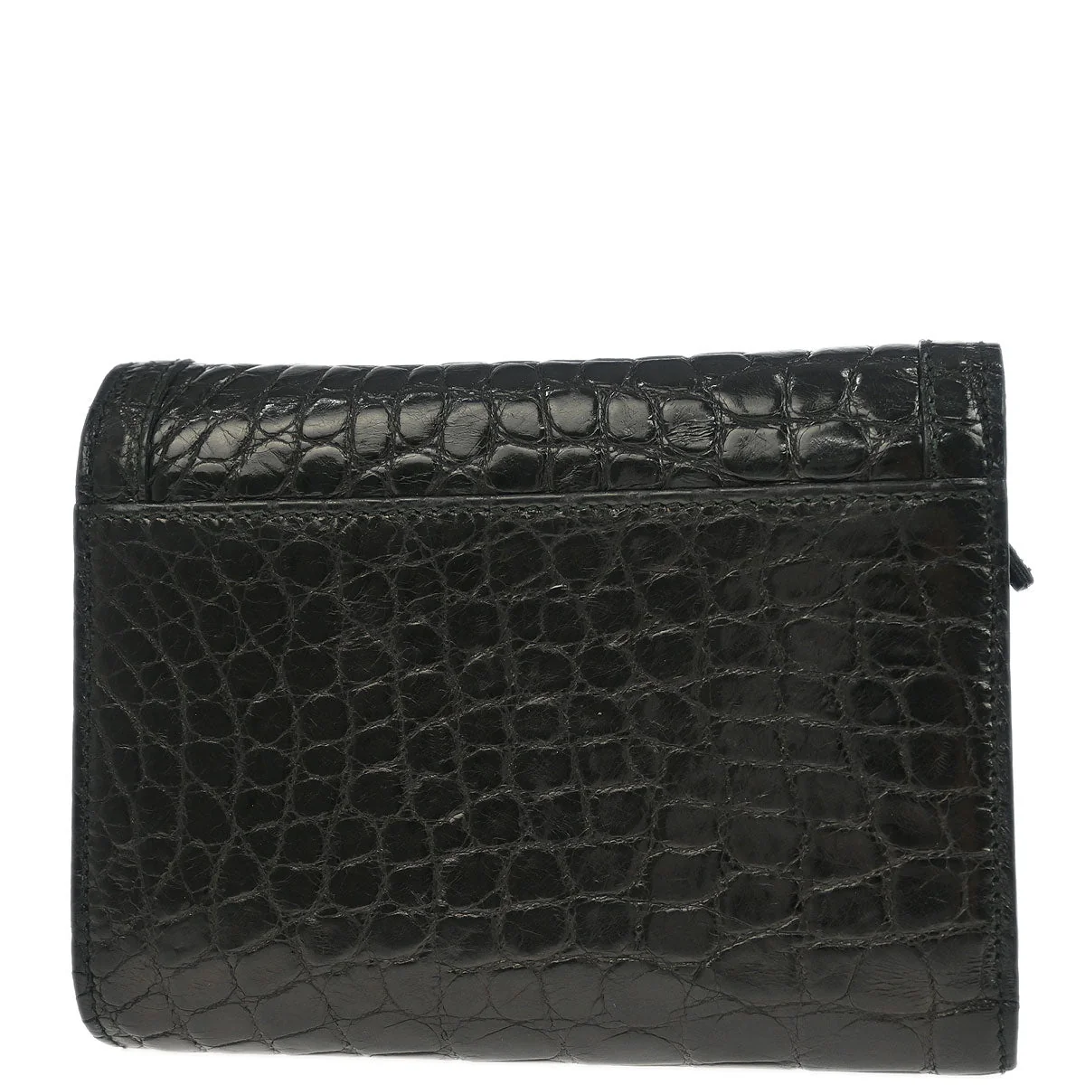 Gucci * Black Crocodile Wallet - Image 2