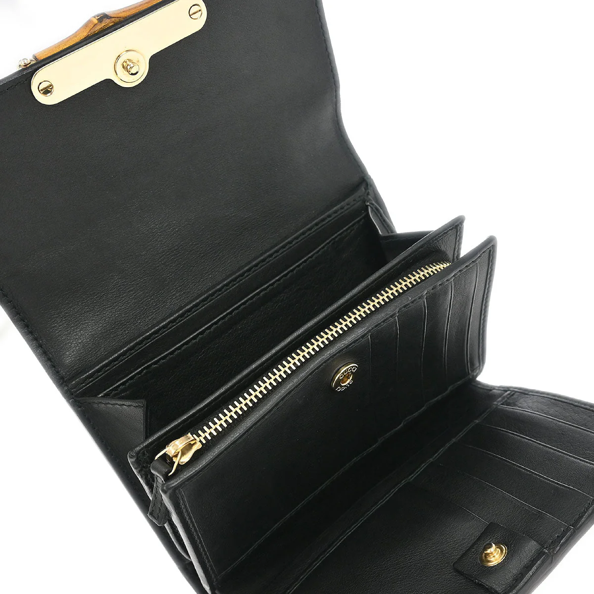 Gucci * Black Crocodile Wallet - Image 5