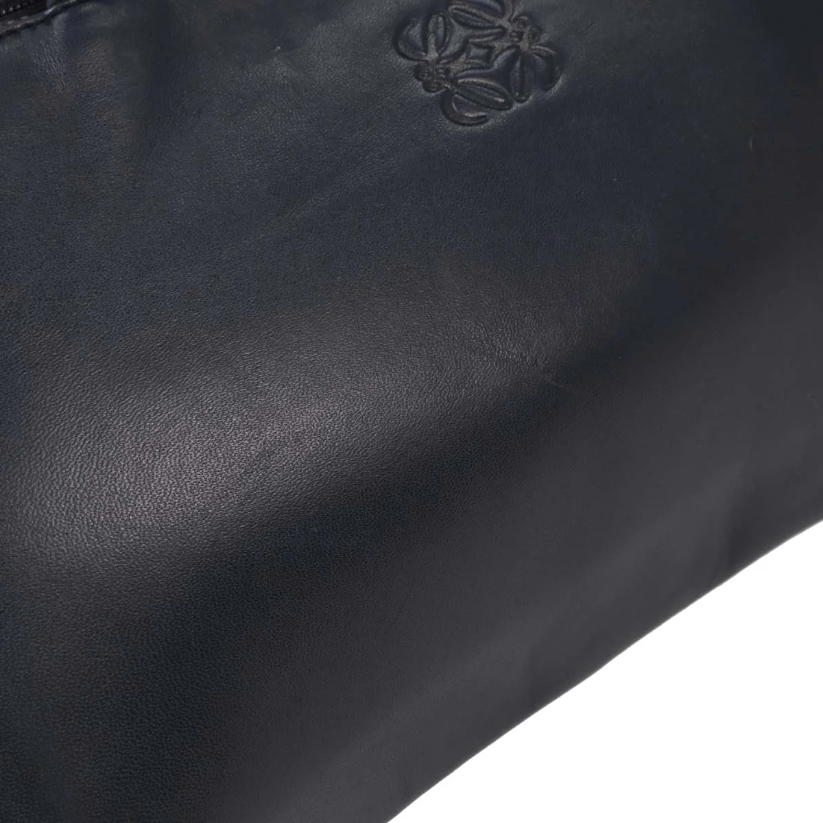 Loewe Navy Leather Handbag - Image 5