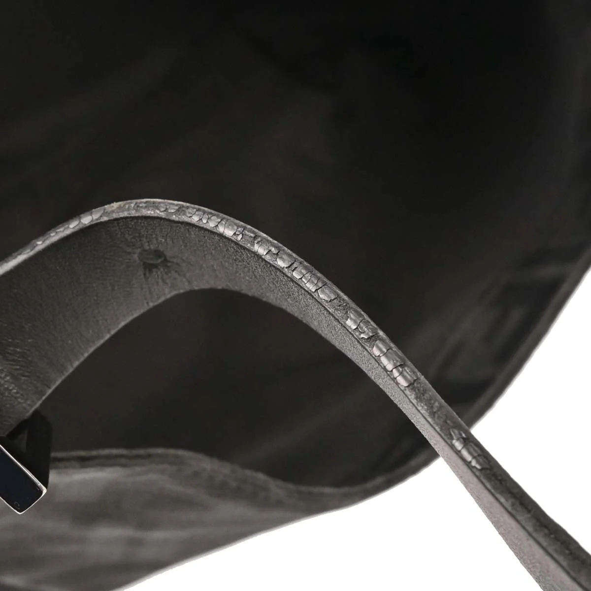 Fendi Black Canvas Zucca Handbag - Image 7