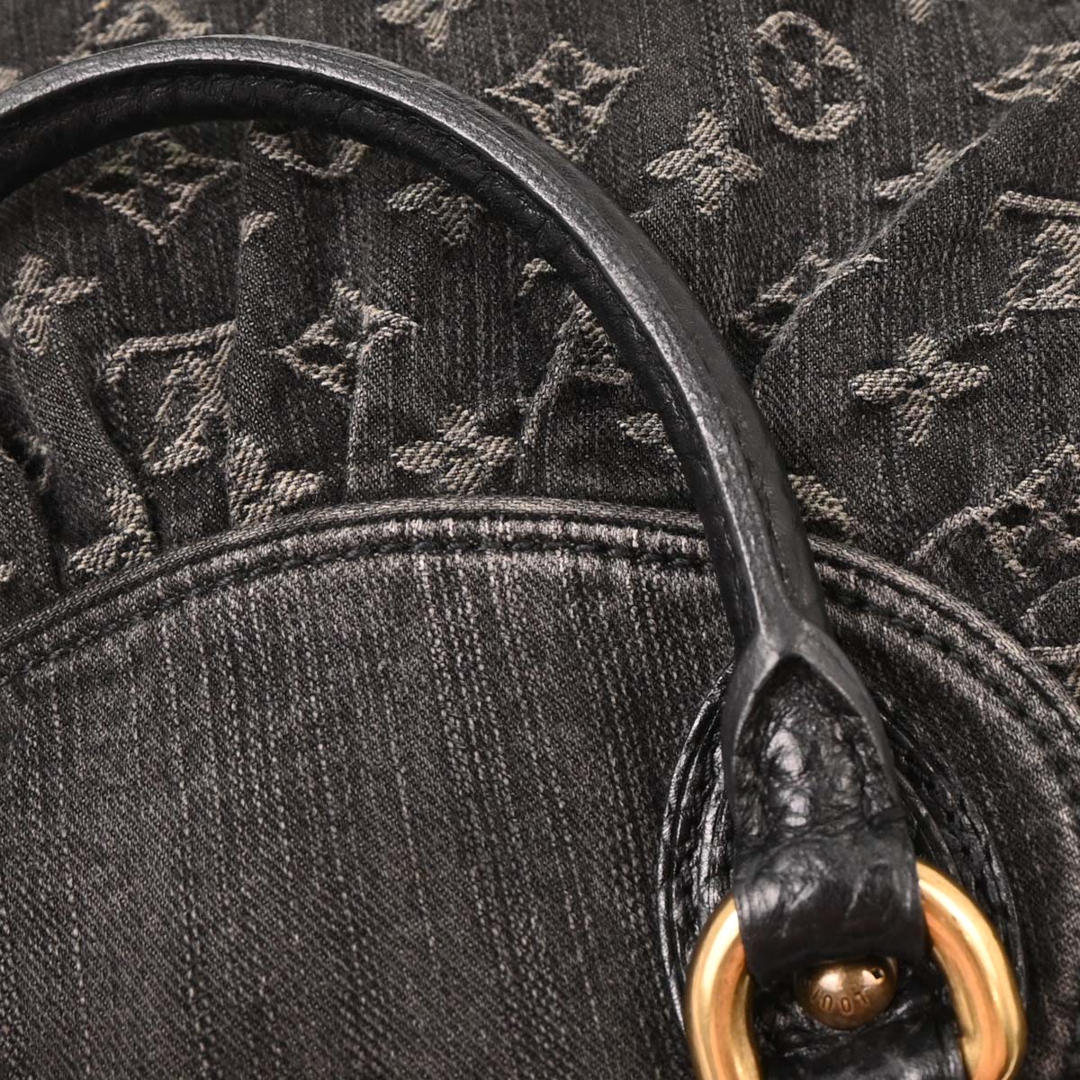 Louis Vuitton Monogram Denim Neo Cabby GM Tote Handbag - Image 4