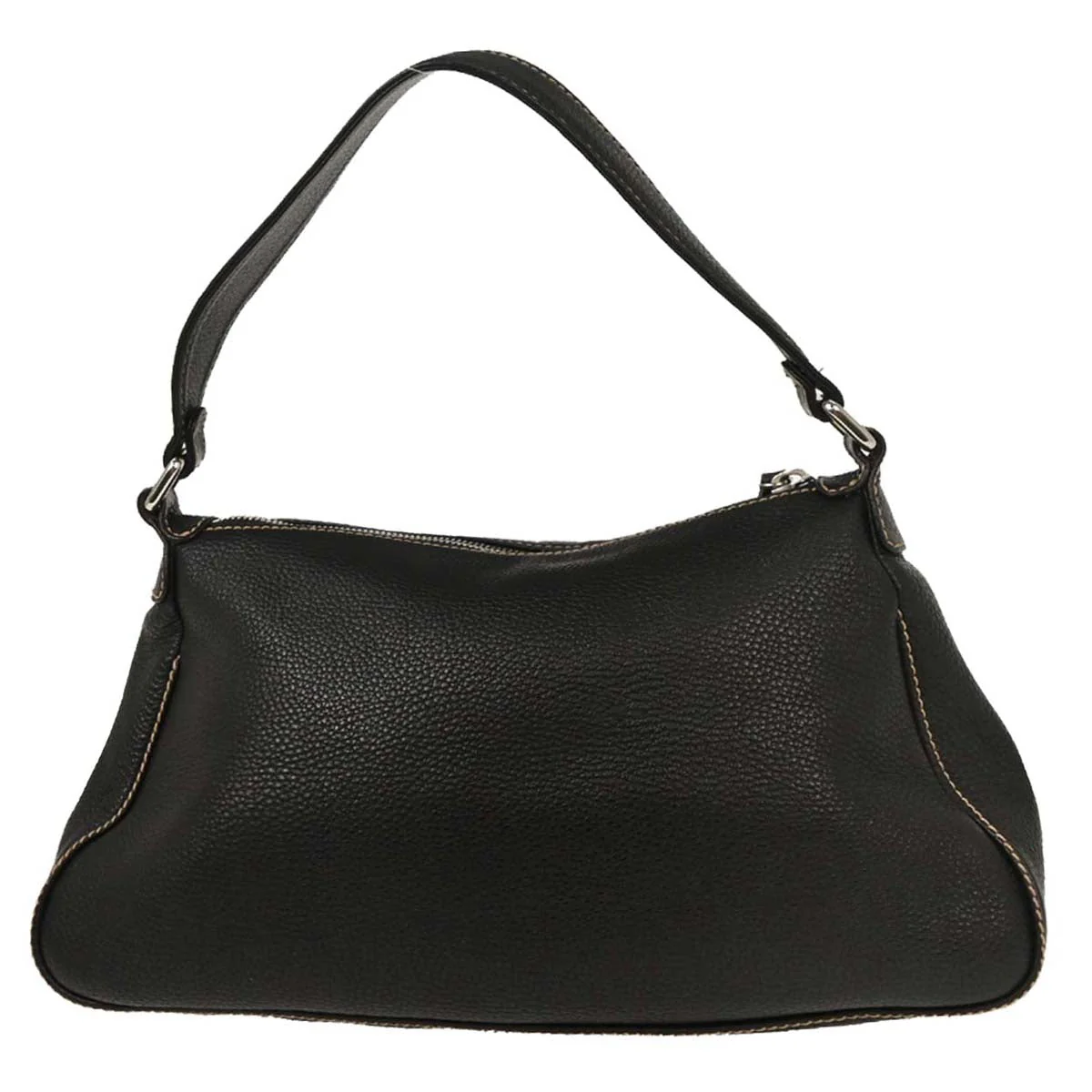 Chanel 2003-2004 Black Calfskin Handbag - Image 2