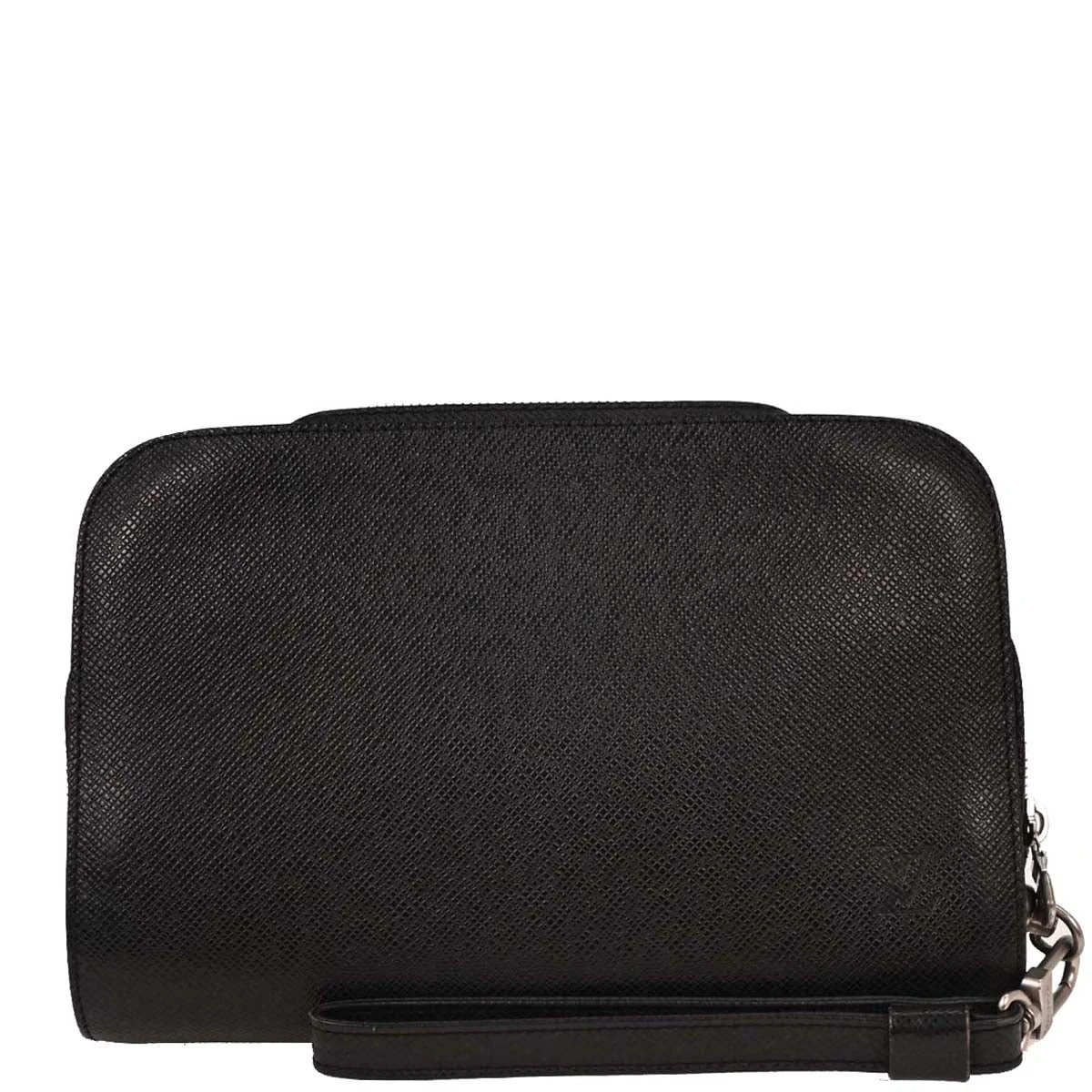 Louis Vuitton Black Taiga Baikal Clutch Handbag M30182