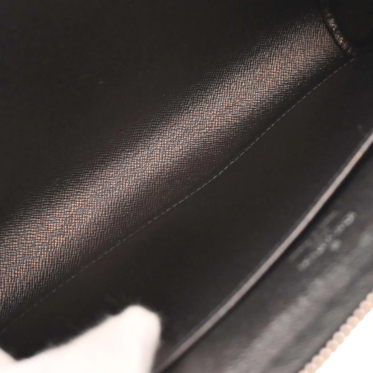 Louis Vuitton Black Taiga Baikal Clutch Handbag M30182 - Image 7