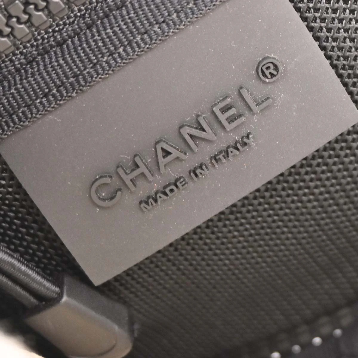 Chanel 2003-2004 Black White New Travel Line Crossbody Bag - Image 8
