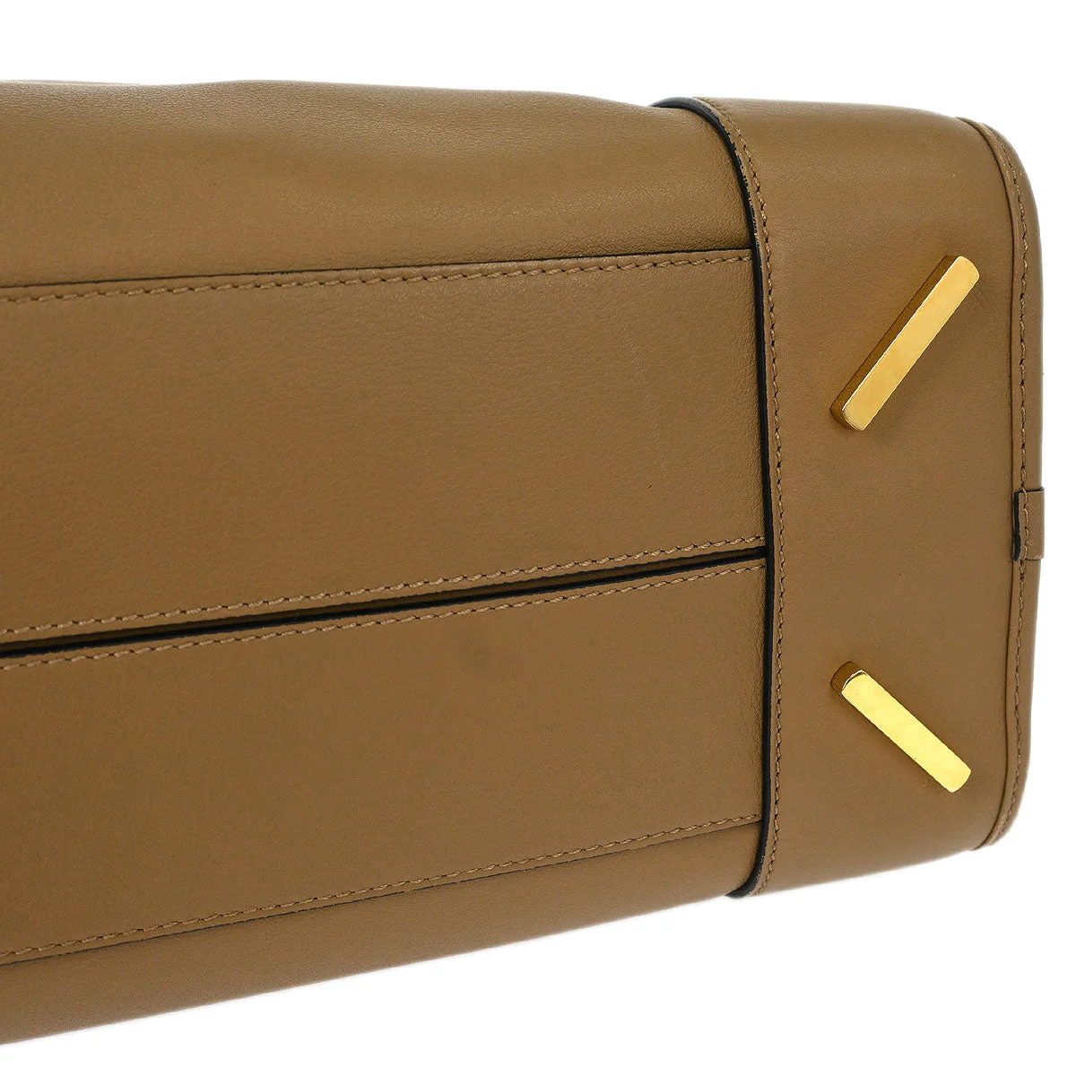 Loewe Brown Leather Amazona 36 2way Shoulder Handbag - Image 3