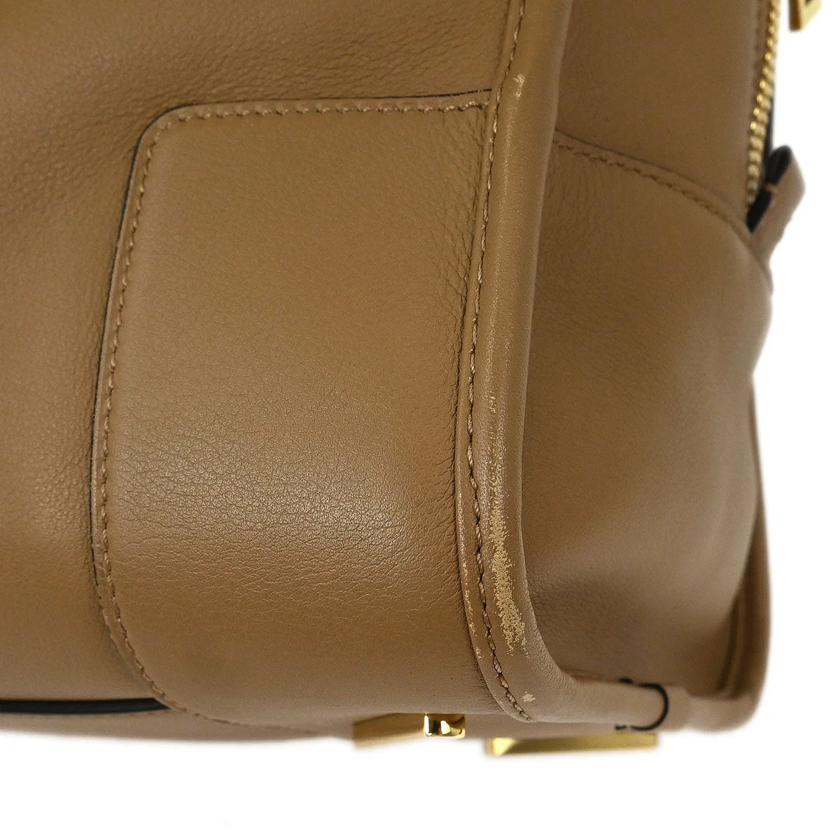 Loewe Brown Leather Amazona 36 2way Shoulder Handbag - Image 7