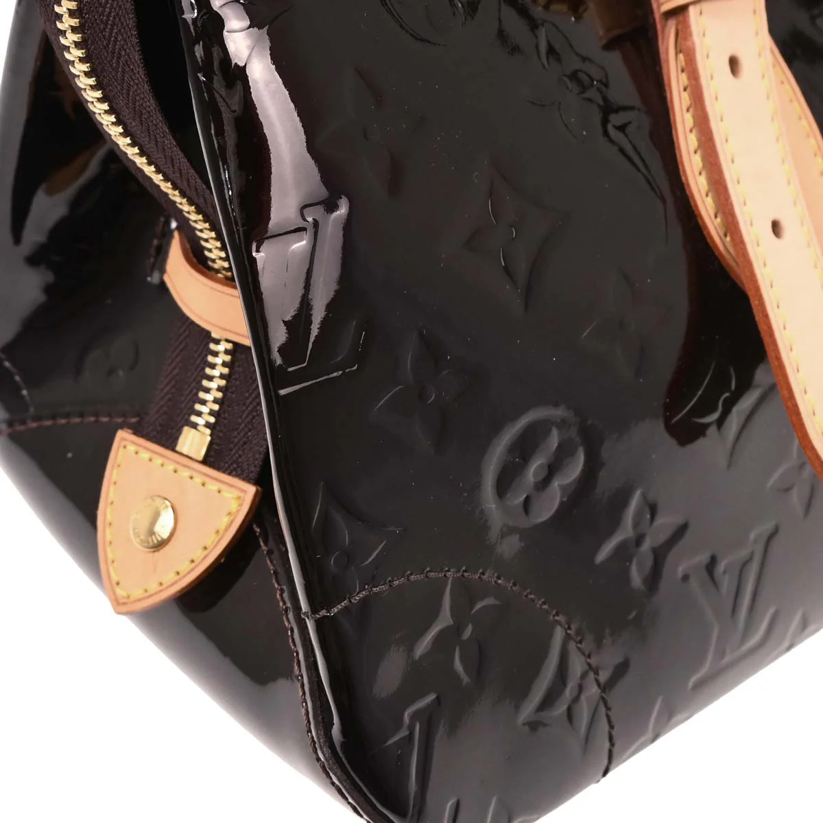 Louis Vuitton Purple Vernis Rosewood Avenue Handbag M93510 - Image 3