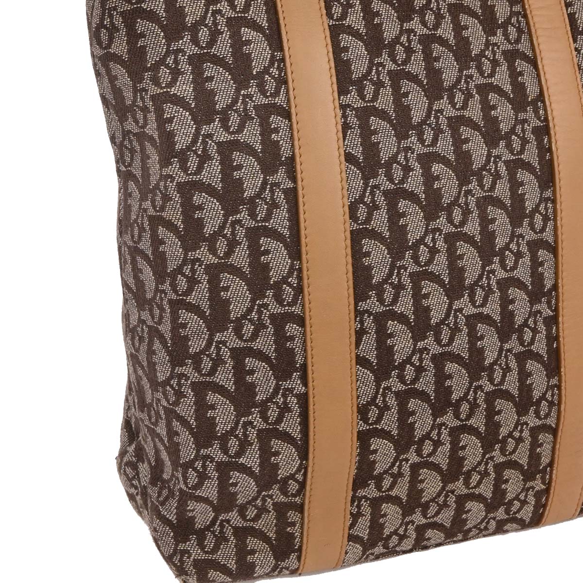 Christian Dior Brown Trotter Tote Handbag - Image 3