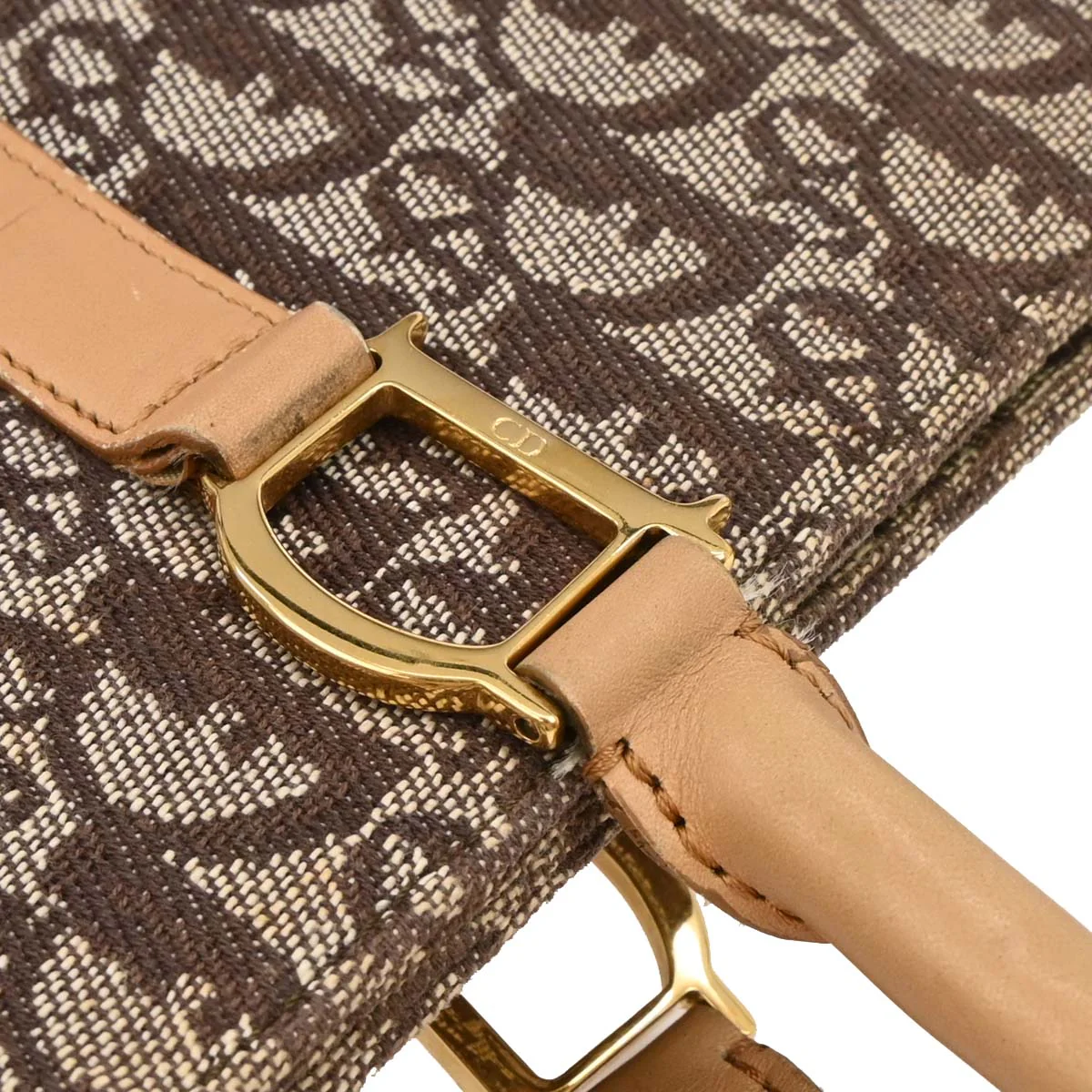 Christian Dior Brown Trotter Tote Handbag - Image 5