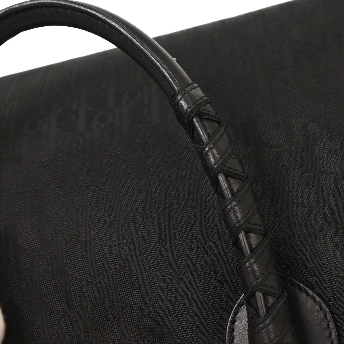 Christian Dior Black Lovely Trotter Tote Bag - Image 7