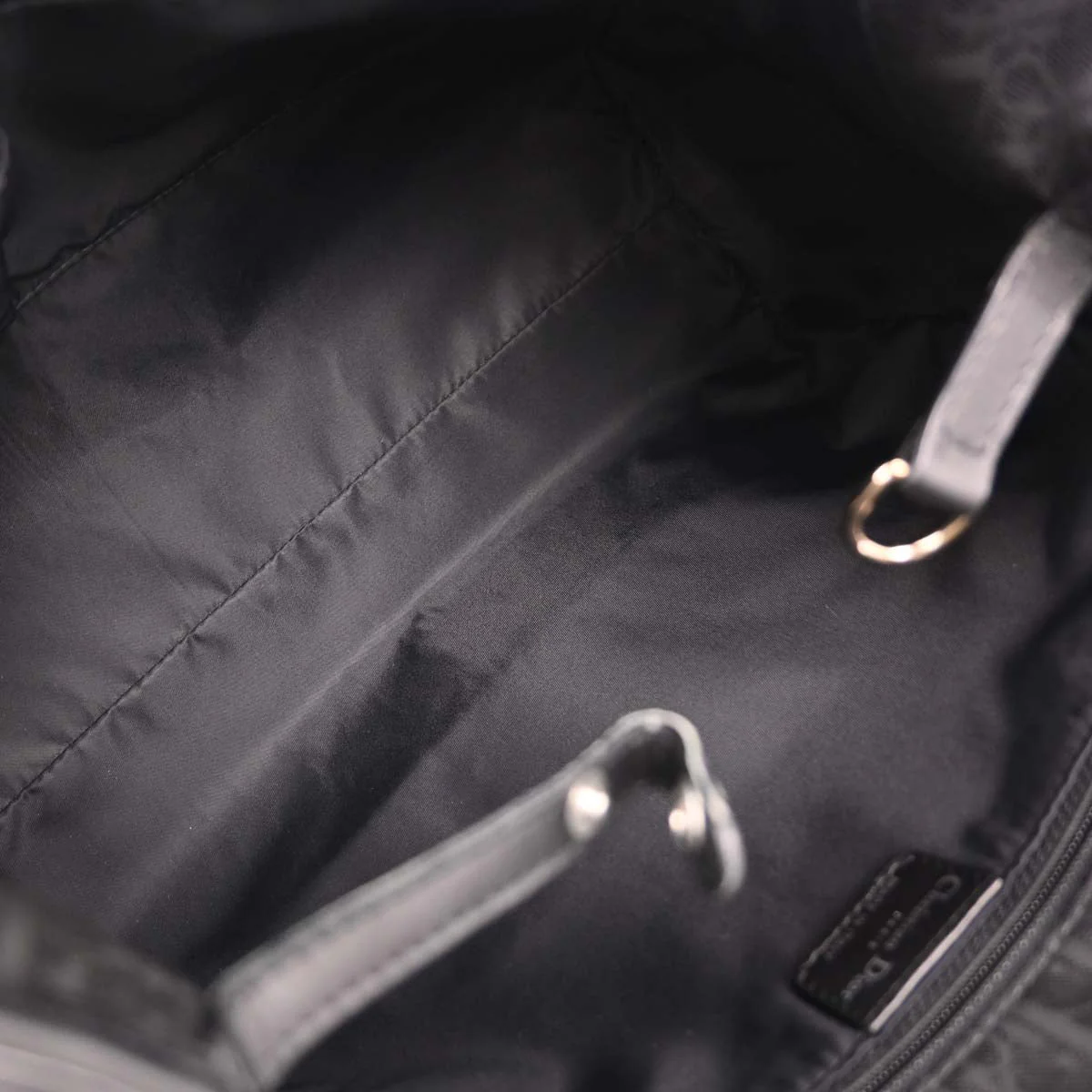 Christian Dior Black Lovely Trotter Tote Bag - Image 8
