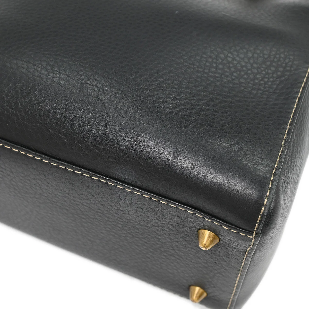 Christian Dior Black Calfskin Medium Lady Dior 2way Shoulder Handbag - Image 5