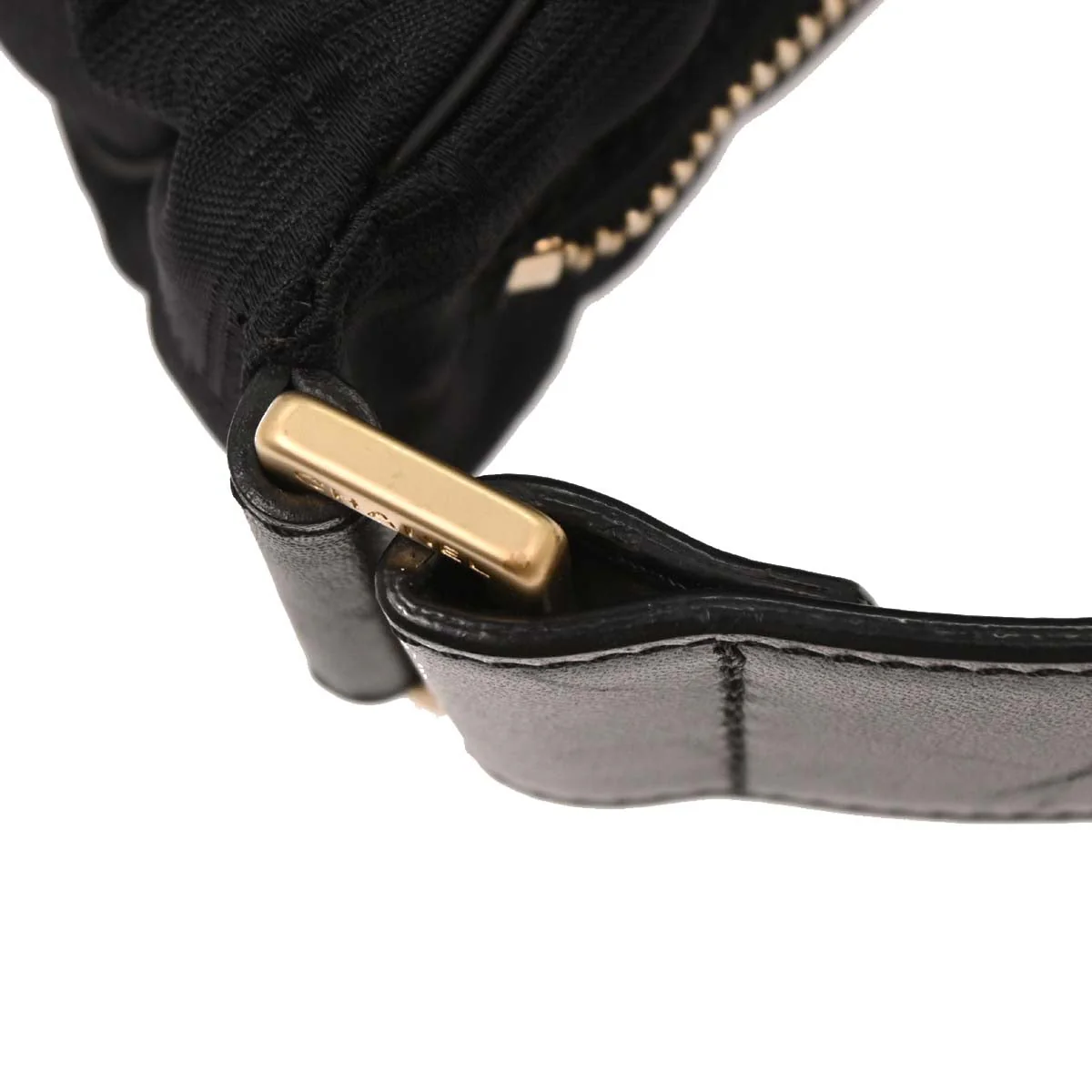 Chanel 2003-2004 Black New Travel Line Handbag - Image 7