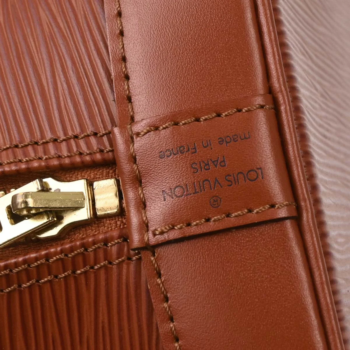 Louis Vuitton Brown Epi Alma Handbag M52143 - Image 10