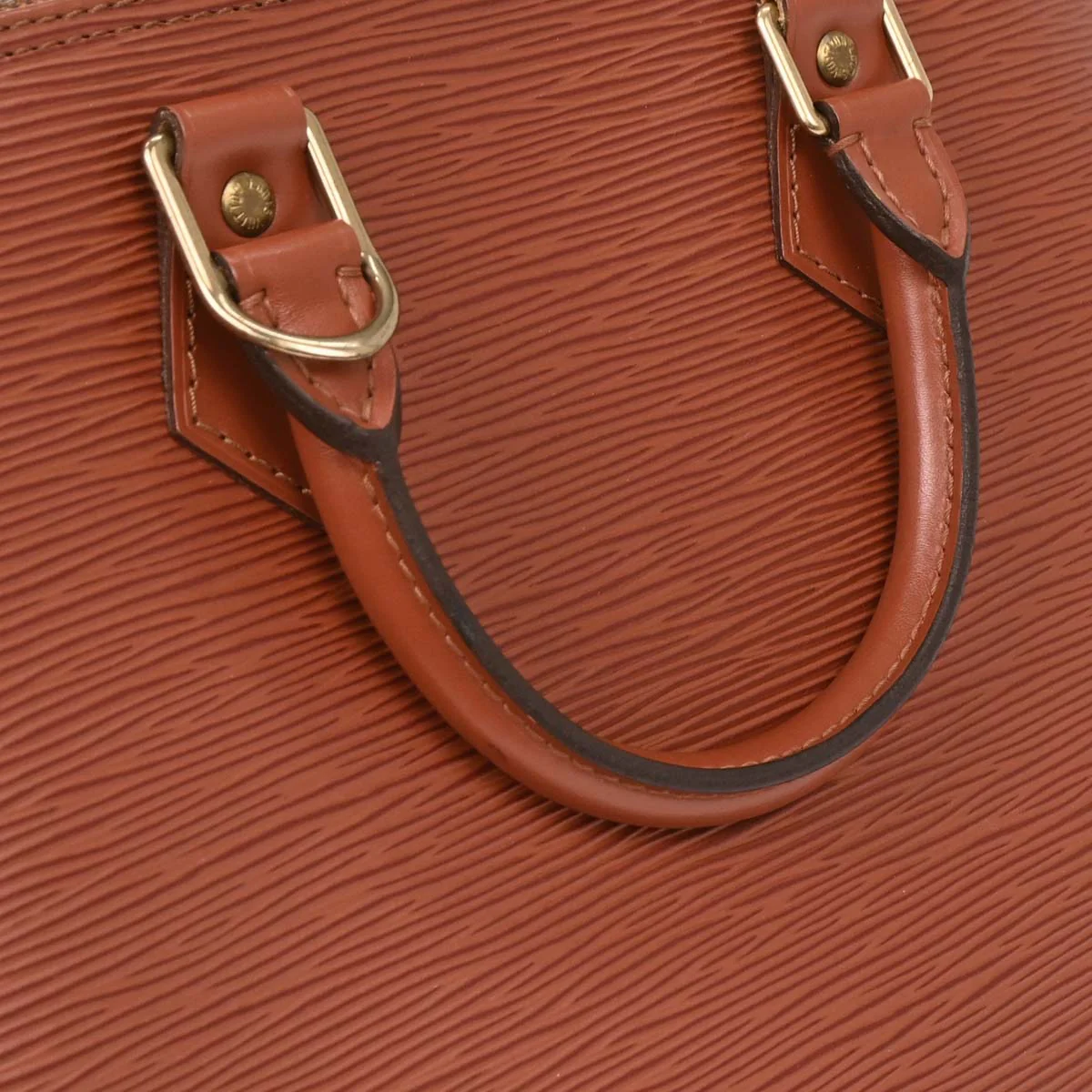 Louis Vuitton Brown Epi Alma Handbag M52143 - Image 3