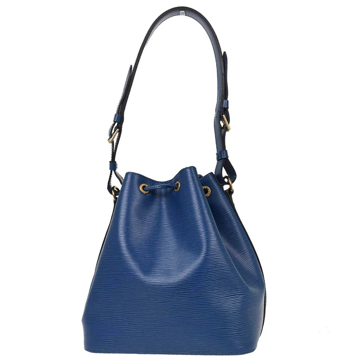 Louis Vuitton Blue Epi Petite Noe Shoulder Bag M44105 - Image 2
