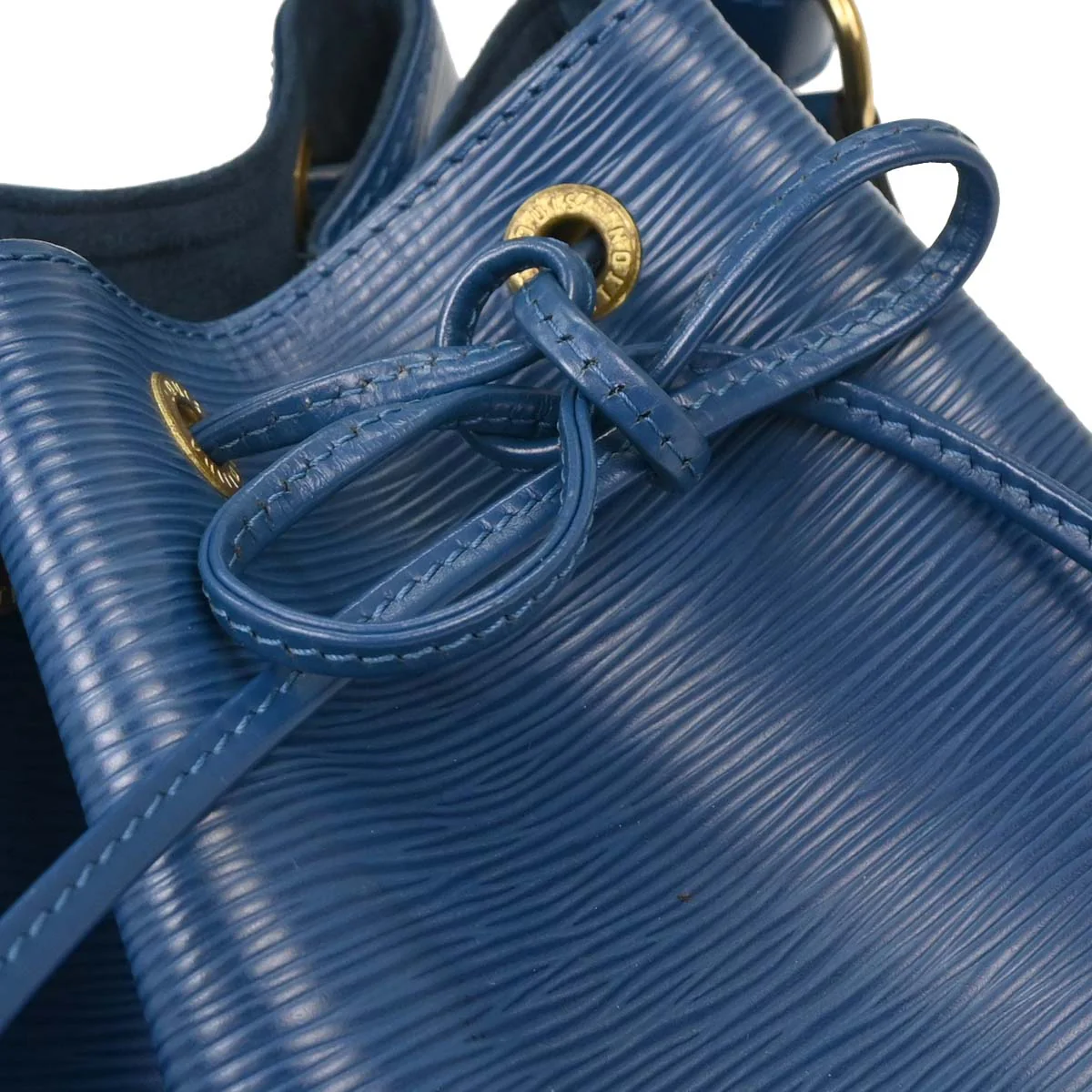 Louis Vuitton Blue Epi Petite Noe Shoulder Bag M44105 - Image 4