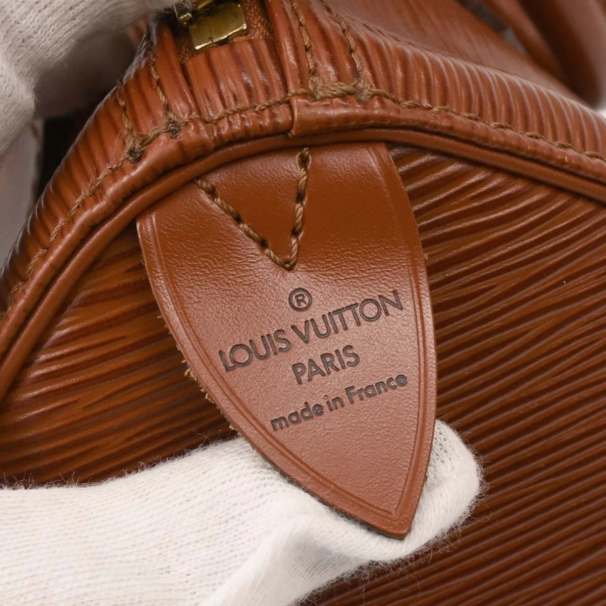 Louis Vuitton Brown Epi Speedy 25 Handbag M43013 - Image 7
