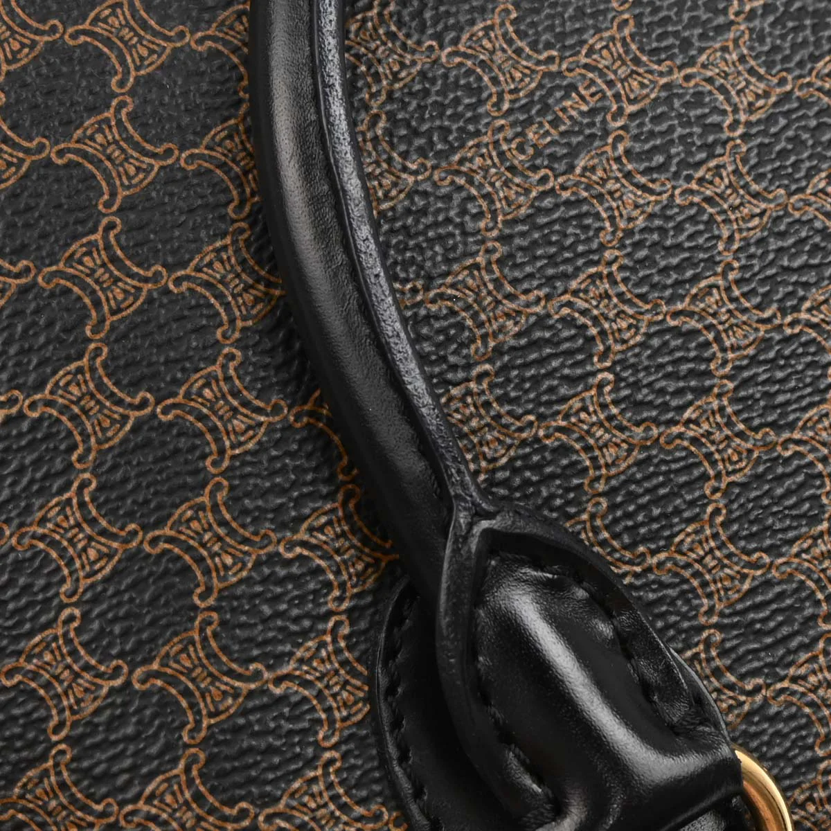 Celine Black Macadam 2way Shoulder Handbag - Image 4