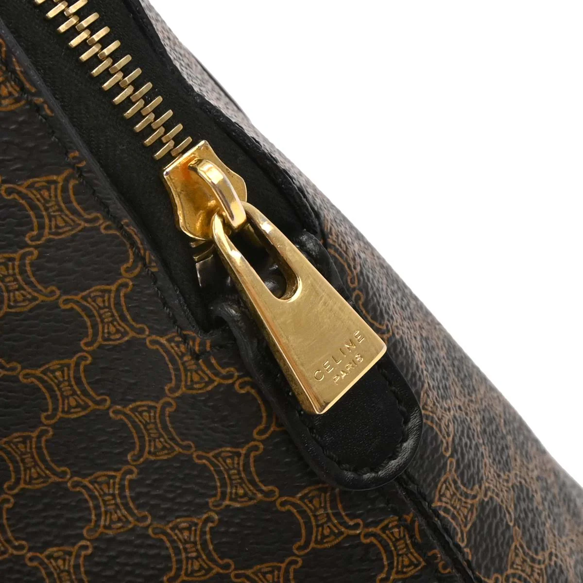 Celine Black Macadam 2way Shoulder Handbag - Image 7