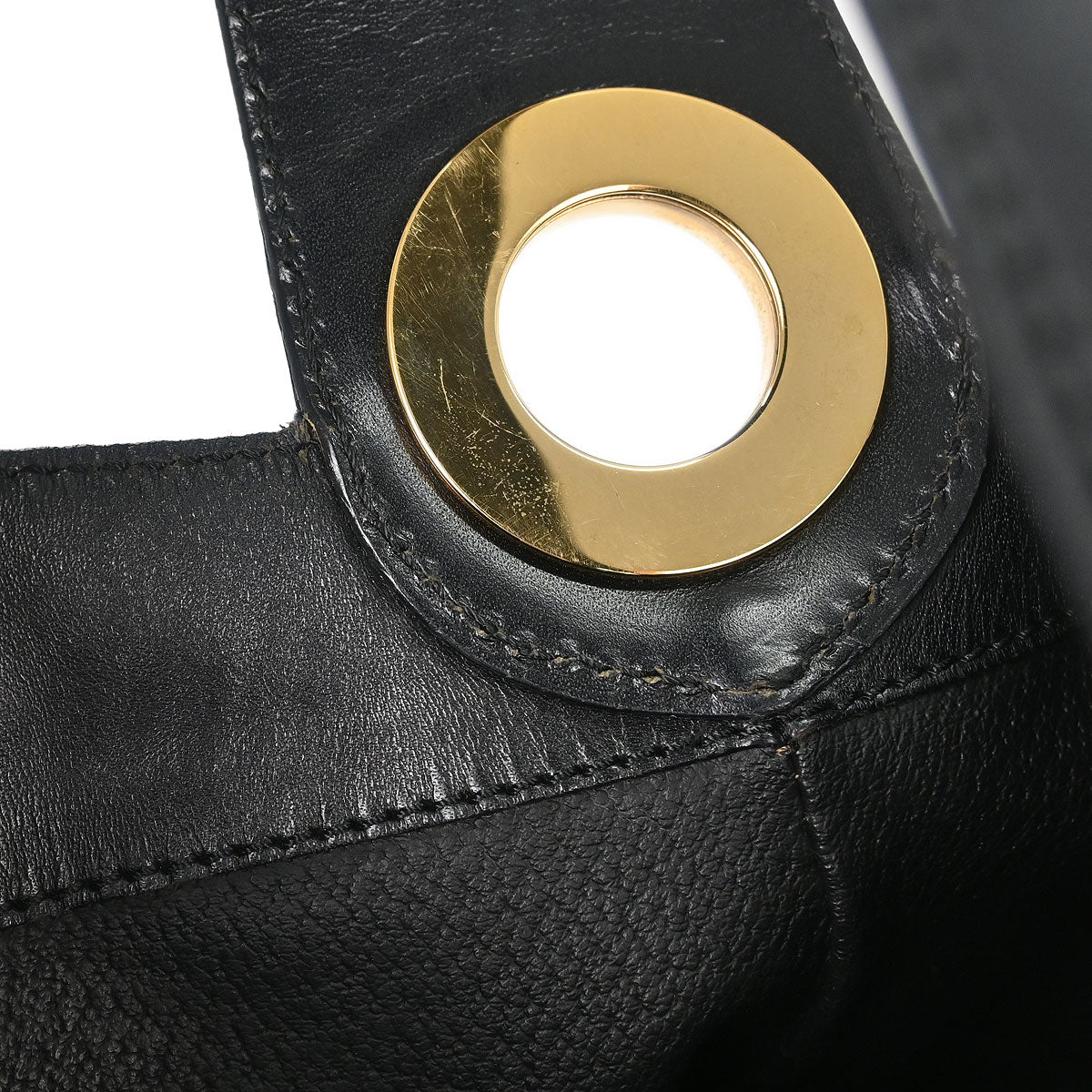 Celine Black Macadam Shoulder Bag - Image 10