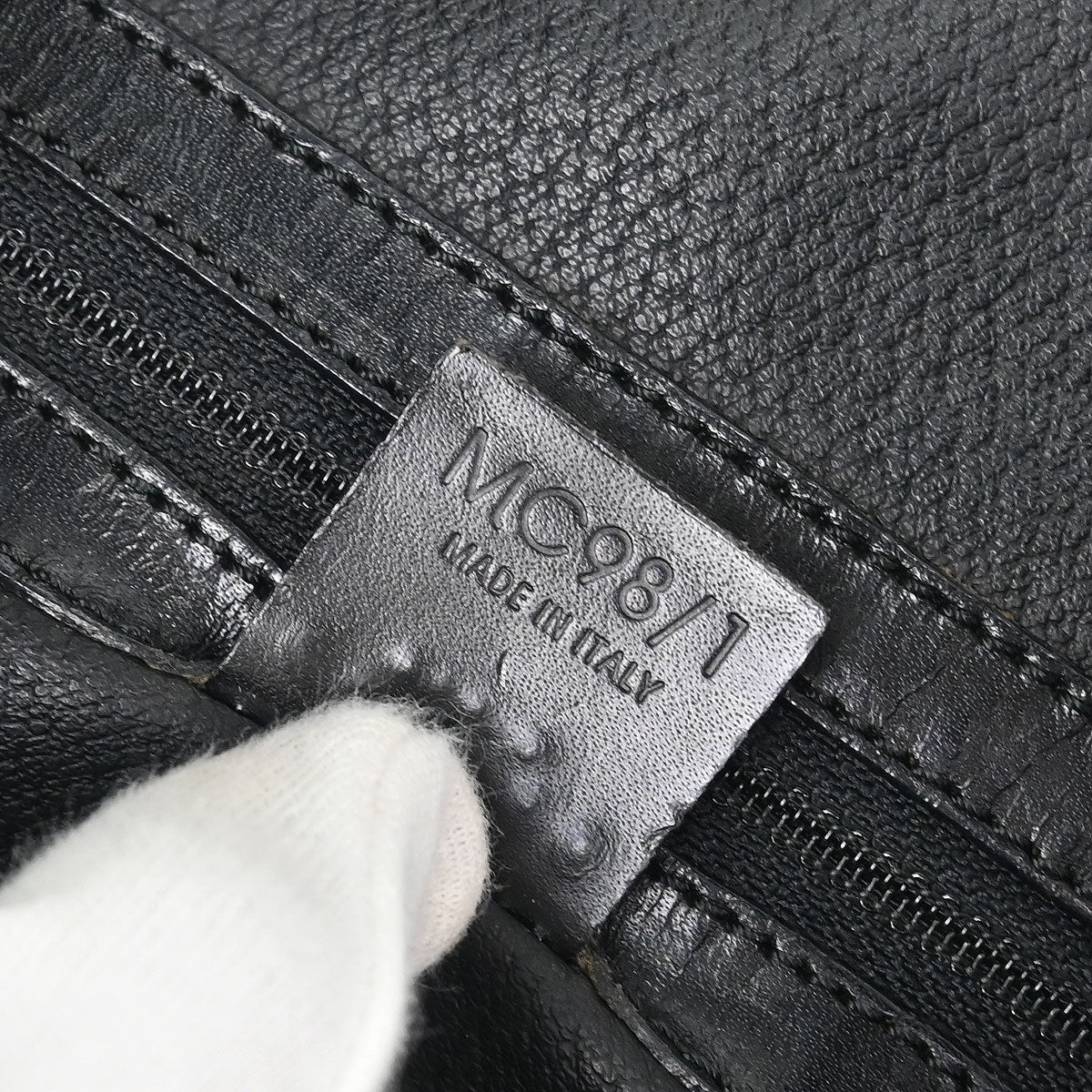 Celine Black Macadam Shoulder Bag - Image 9