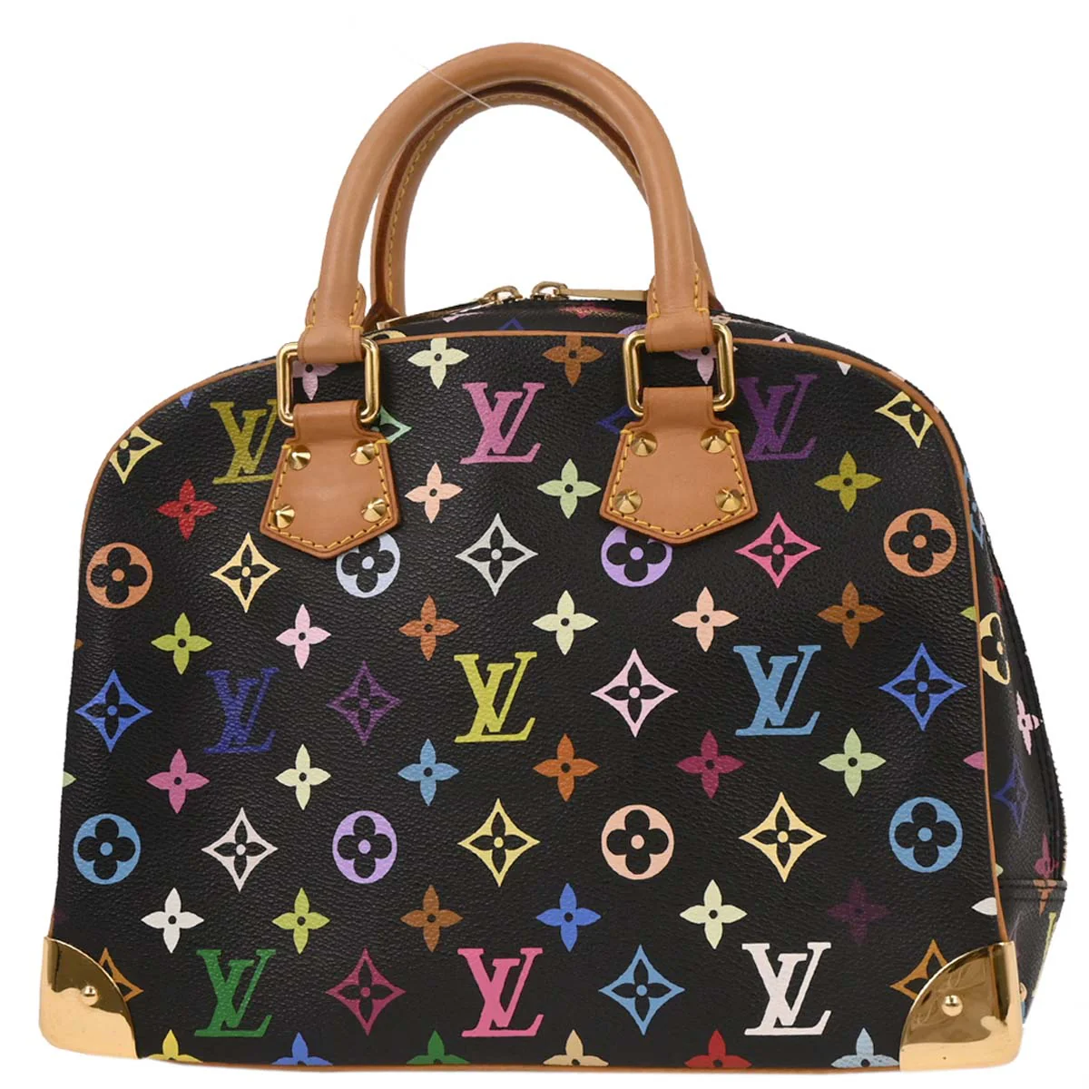 Louis Vuitton 2005 Black Monogram Multicolor Trouville M92662 - Image 2